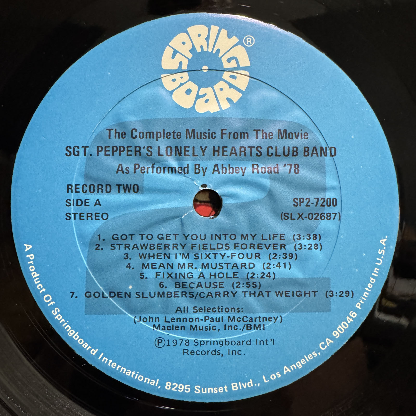 ABBEY ROAD '78 - SGT. PEPPER'S LONELY HEARTS CLUB BAND (VINYL 2LP