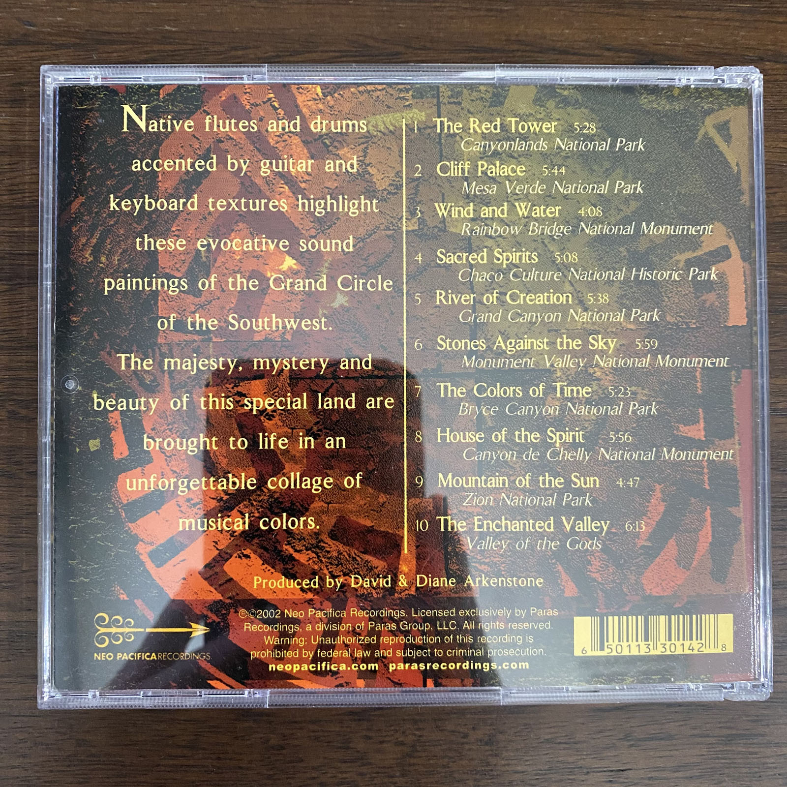 AH NEE MAH - THE GRAND CIRCLE (CD) 2002!! RARE!! NEO PACIFICA