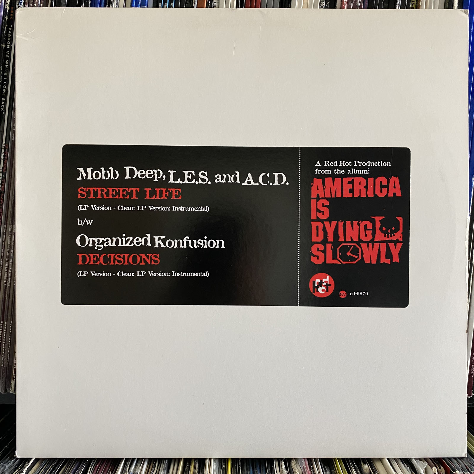 MOBB DEEP - STREET LIFE / ORGANIZED KONFUSION - DECISIONS (12