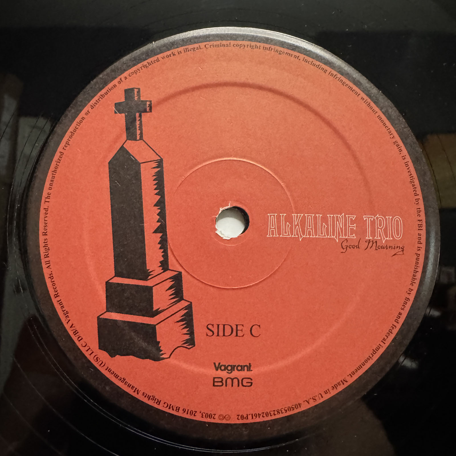 ALKALINE TRIO - GOOD MOURNING (180g VINYL 2LP) 2003 / 2017!! RARE
