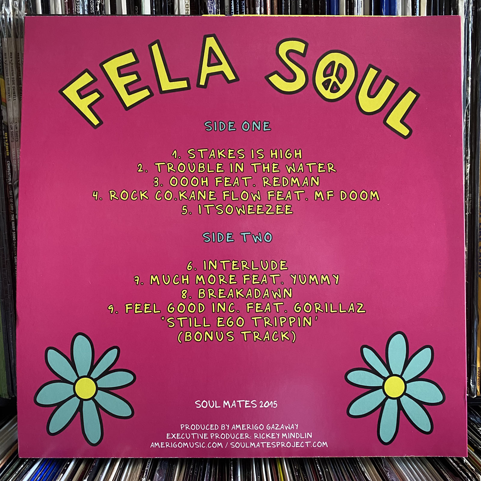 洋楽 Amerigo Gazaway - Fela Soul De La Soul Vs. Fela Kuti - Fela Soul | Amerigo Gazaway