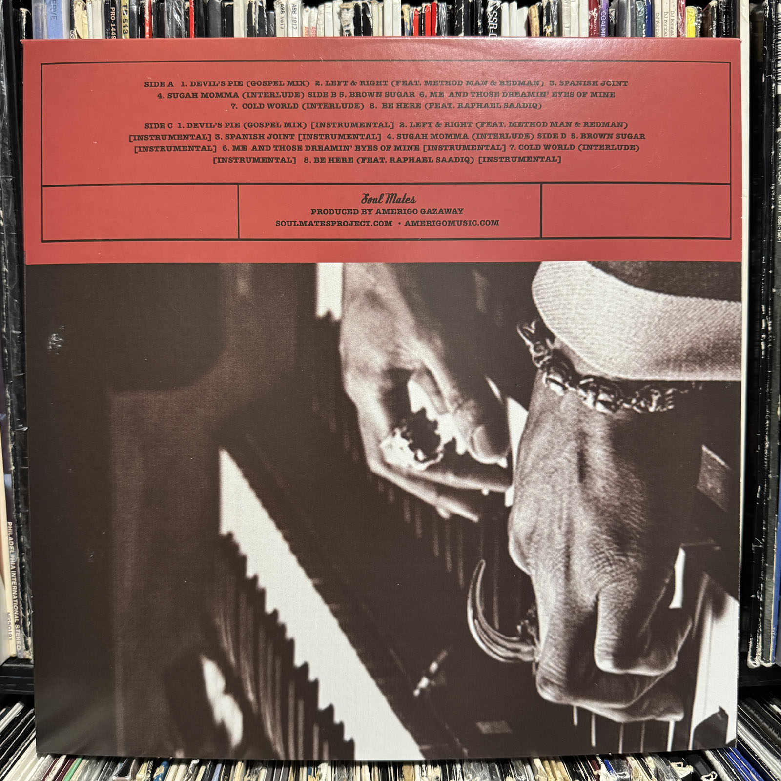 AMERIGO GAZAWAY - VARIATIONS OF VOODOO TRIBUTE TO D'ANGELO