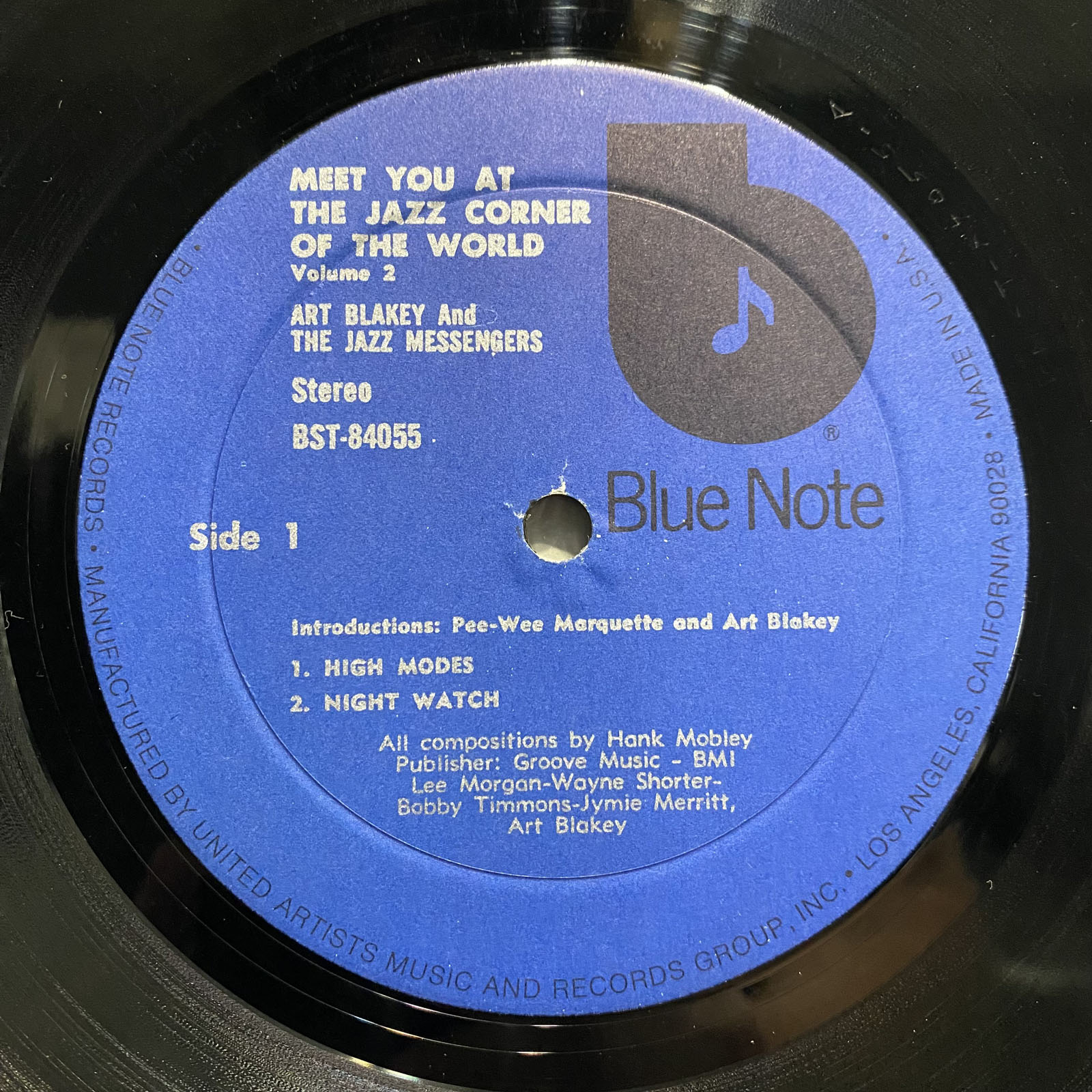 ART BLAKEY - MEET YOU AT THE JAZZ CORNER OF THE WORLD (VINYL LP