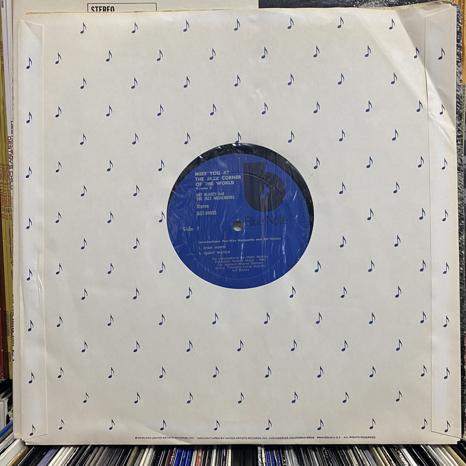 ART BLAKEY - MEET YOU AT THE JAZZ CORNER OF THE WORLD (VINYL LP