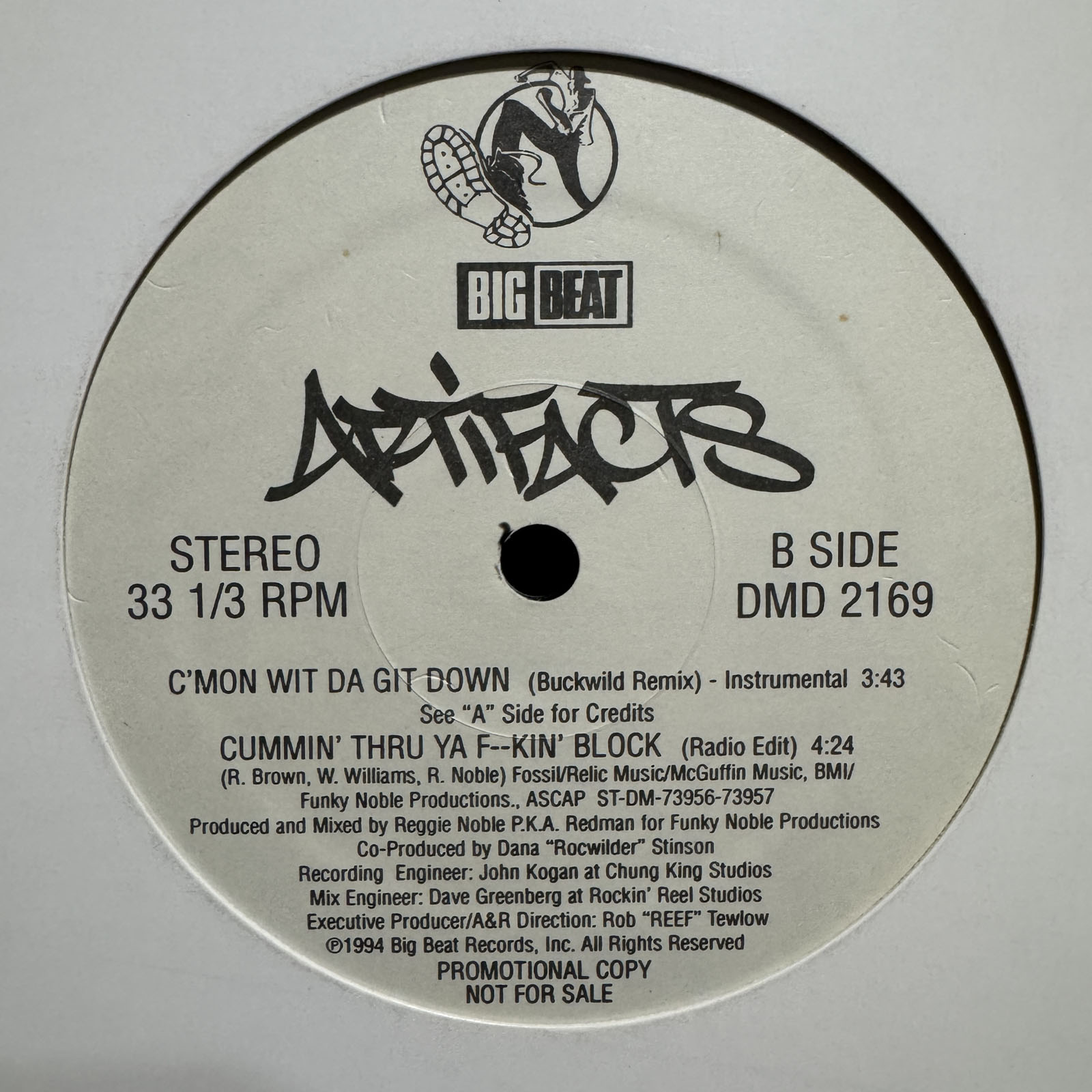 レコード US PROMO 2LP ARTIFACTS BUCKWILD DITC