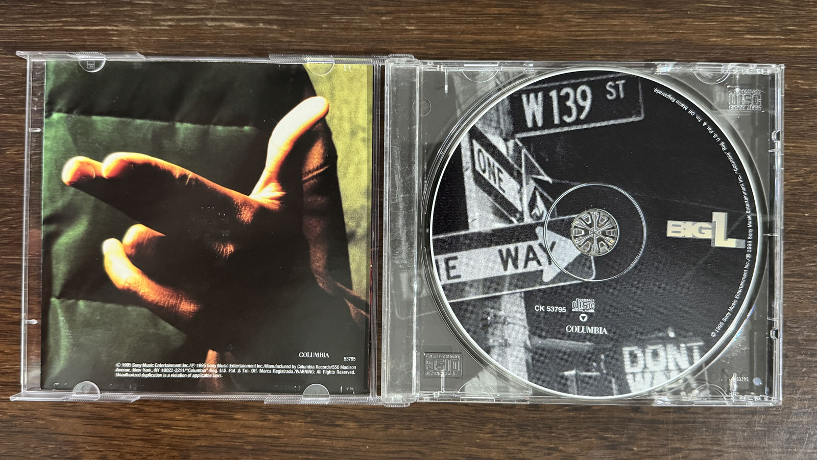 BIG L - LIFESTYLEZ OV DA POOR & DANGEROUS (CD) 1995 RARE