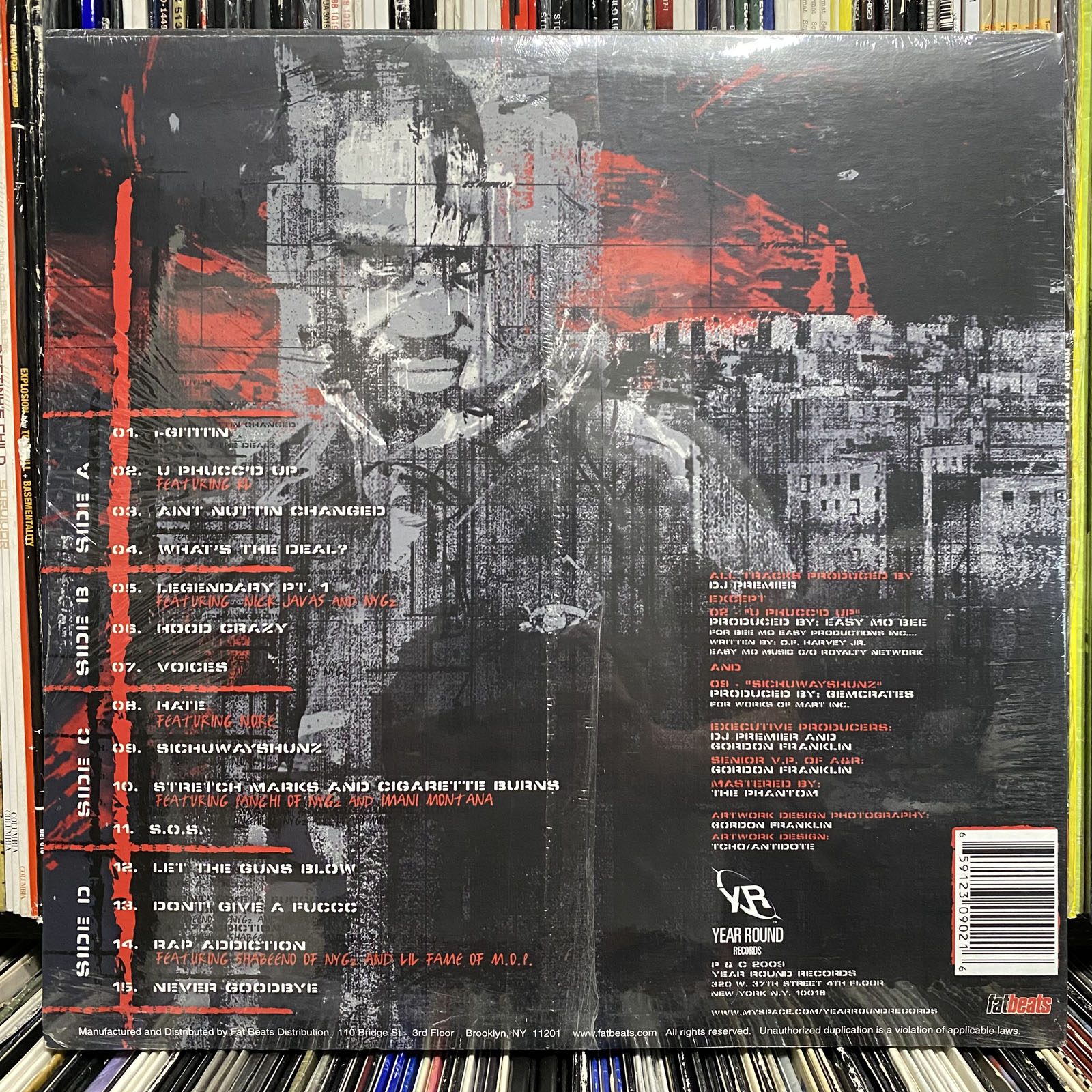 BLAQ POET - THA BLAQPRINT (VINYL 2LP) 2009!! RARE!!! DJ PREMIER +