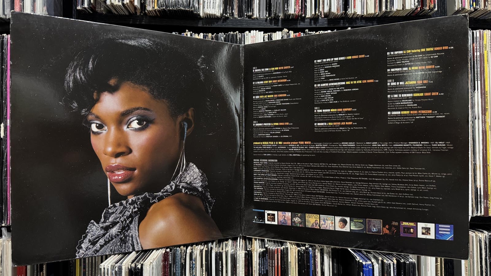 BLUE NOTE REVISITED (VINYL 2LP) 2004!!! RARE!!! DJ SPINNA + DILLA