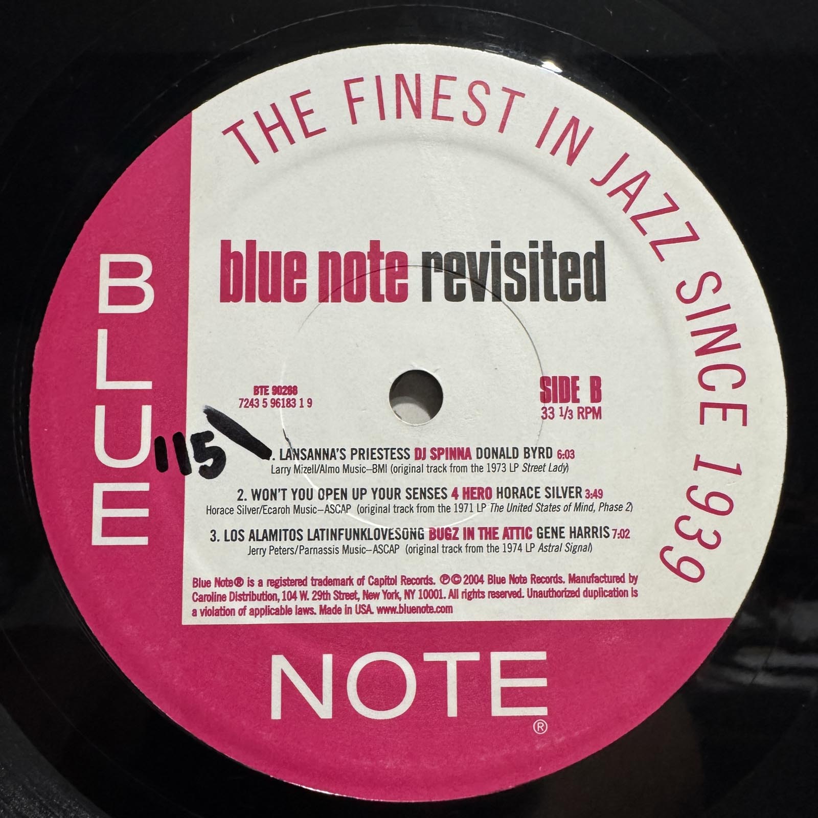 BLUE NOTE REVISITED (VINYL 2LP) 2004!!! RARE!!! DJ SPINNA + DILLA
