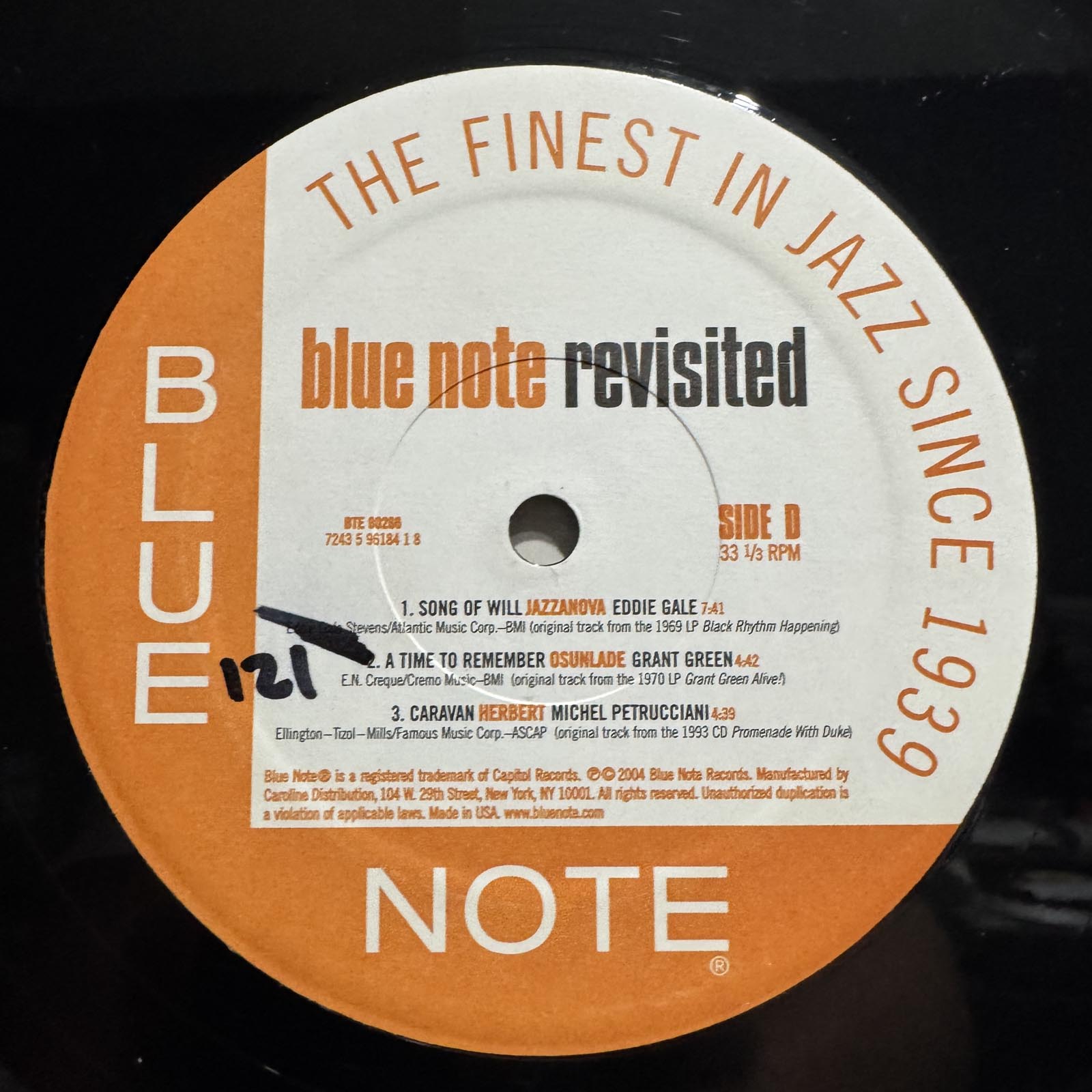 60th ANNIVERSARY OF BLUE NOTE/2LP/送料無料 BLUE NOTE REVISITED (VINYL 2LP) 2004!!! RARE!!! DJ SPINNA + DILLA