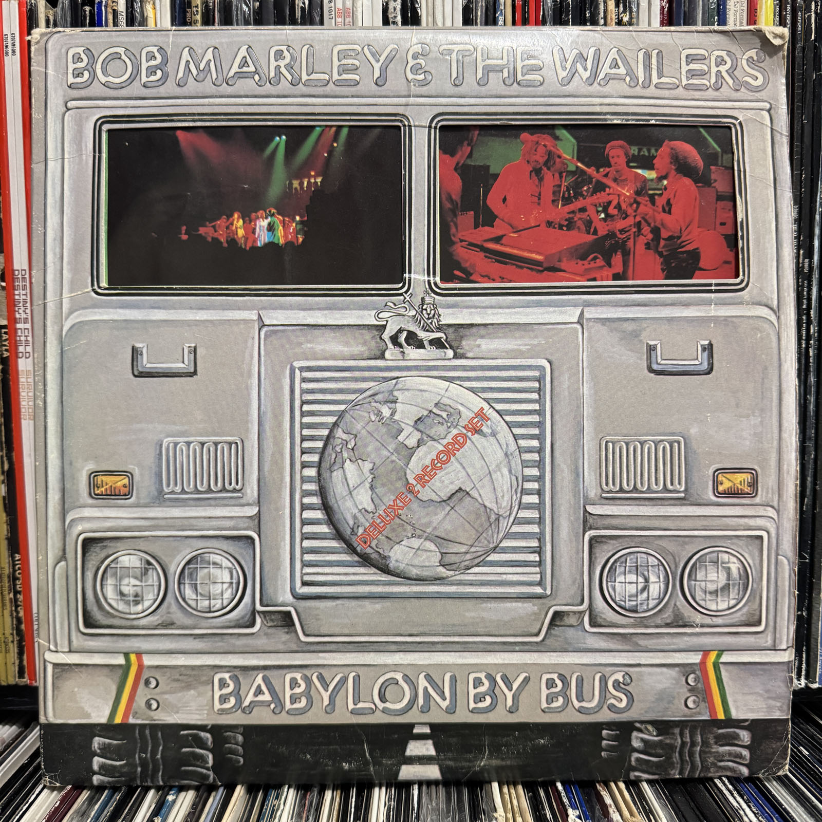 BOB MARLEY & THE WAILERS - BABYLON BY BUS (VINYL 2LP) 1978!! RARE