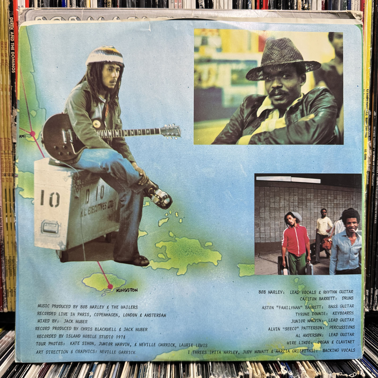 BOB MARLEY & THE WAILERS - BABYLON BY BUS (VINYL 2LP) 1978!! RARE