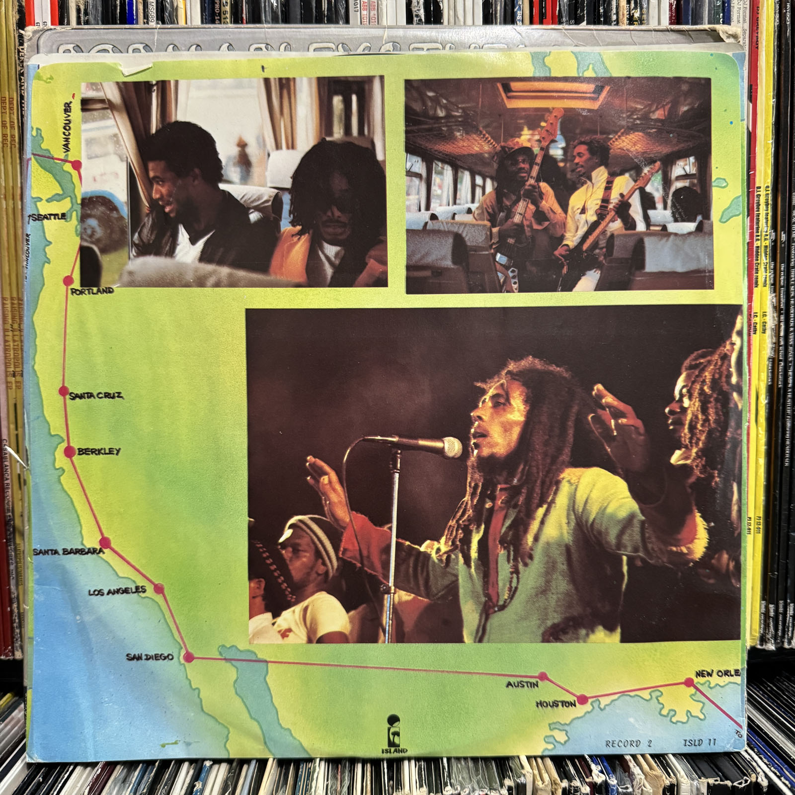 BOB MARLEY & THE WAILERS - BABYLON BY BUS (VINYL 2LP) 1978!! RARE