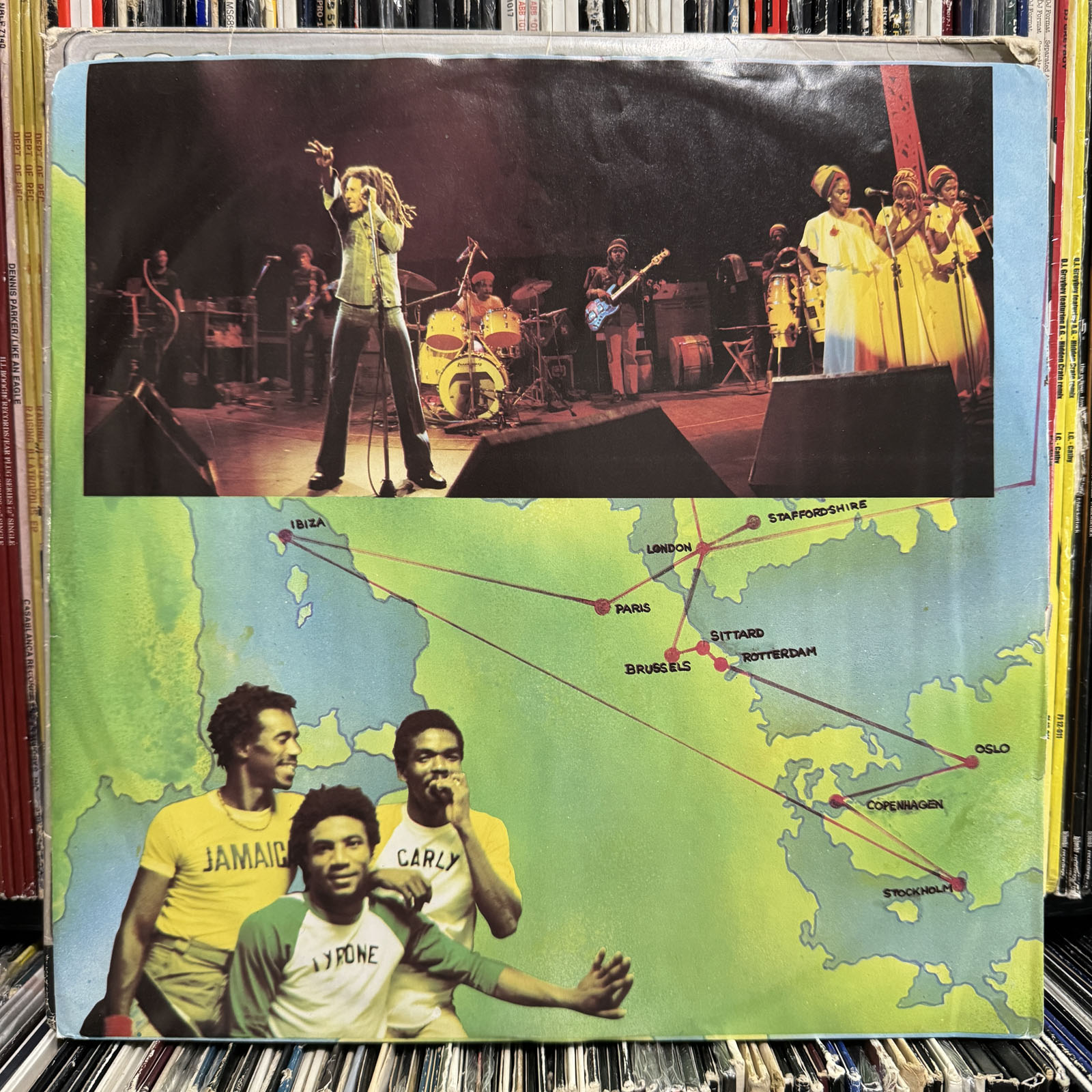 BOB MARLEY & THE WAILERS - BABYLON BY BUS (VINYL 2LP) 1978!! RARE