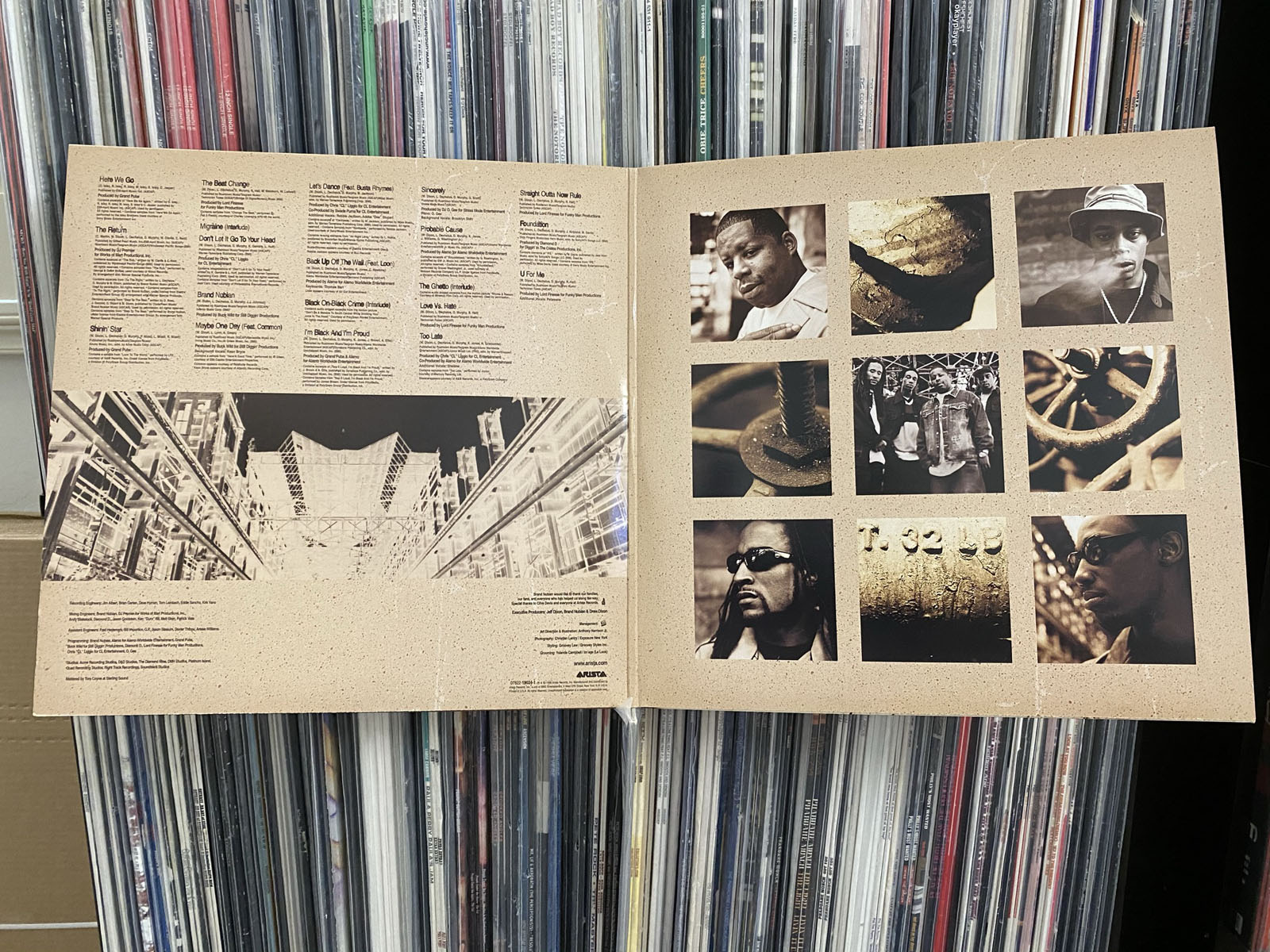 BRAND NUBIAN - FOUNDATION (VINYL 2LP) 1998!!! RARE!!! COMMON + DJ