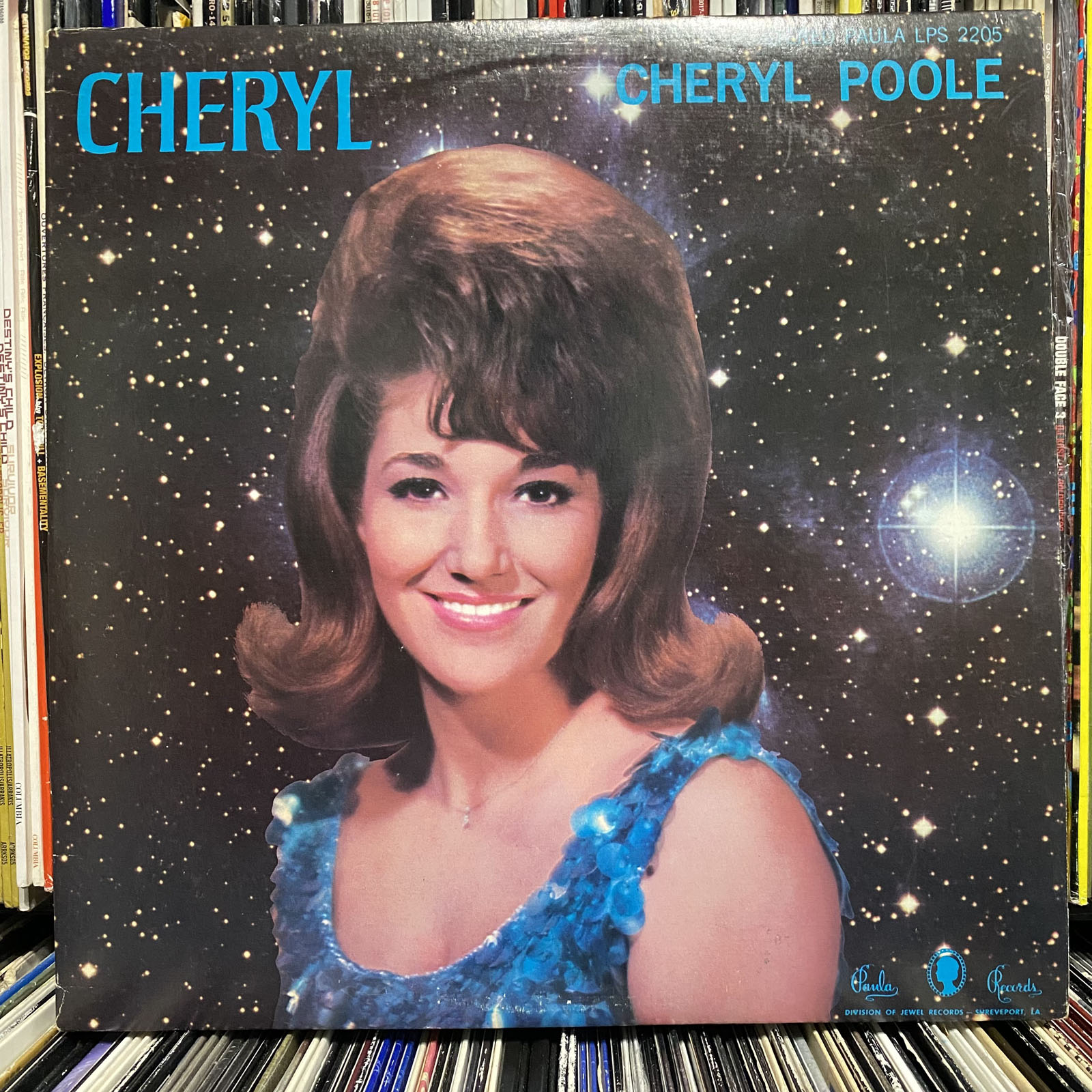 CHERYL POOLE - CHERYL (VINYL LP) 1969!!! RARE!!! PAULA