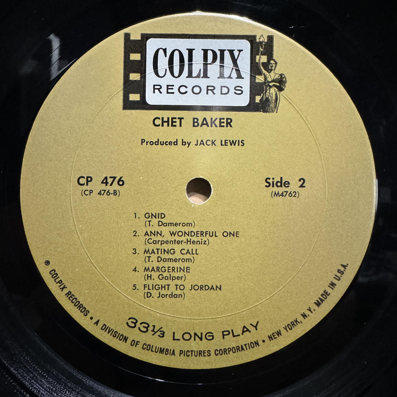 CHET BAKER - THE MOST IMPORTANT JAZZ ALBUM OF 1964/65 (VINYL LP