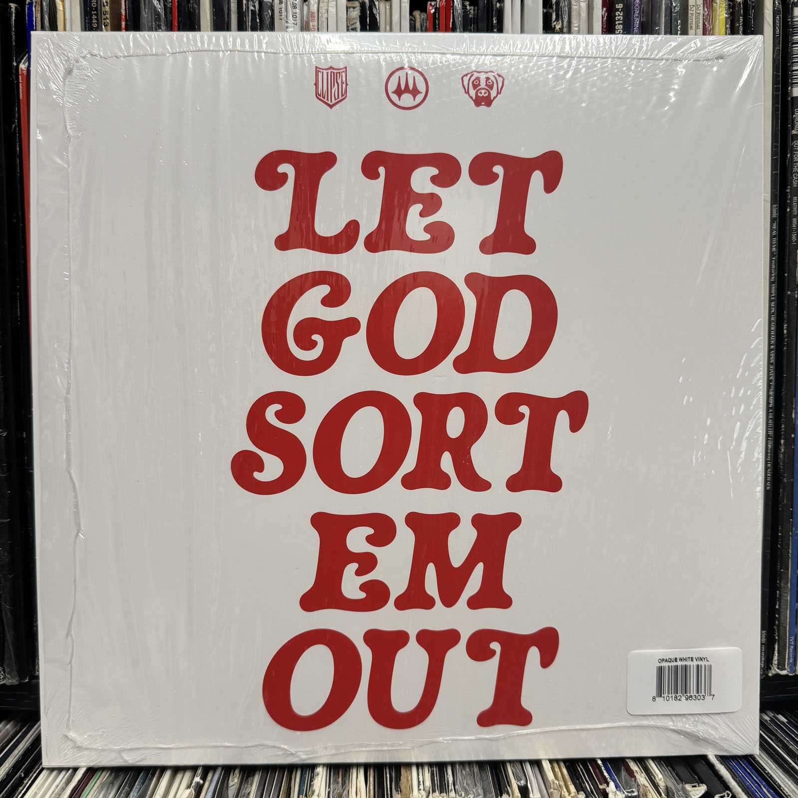CLIPSE - LET GOD SORT EM OUT (VERDY VINYL LP) 2025 SIGNED