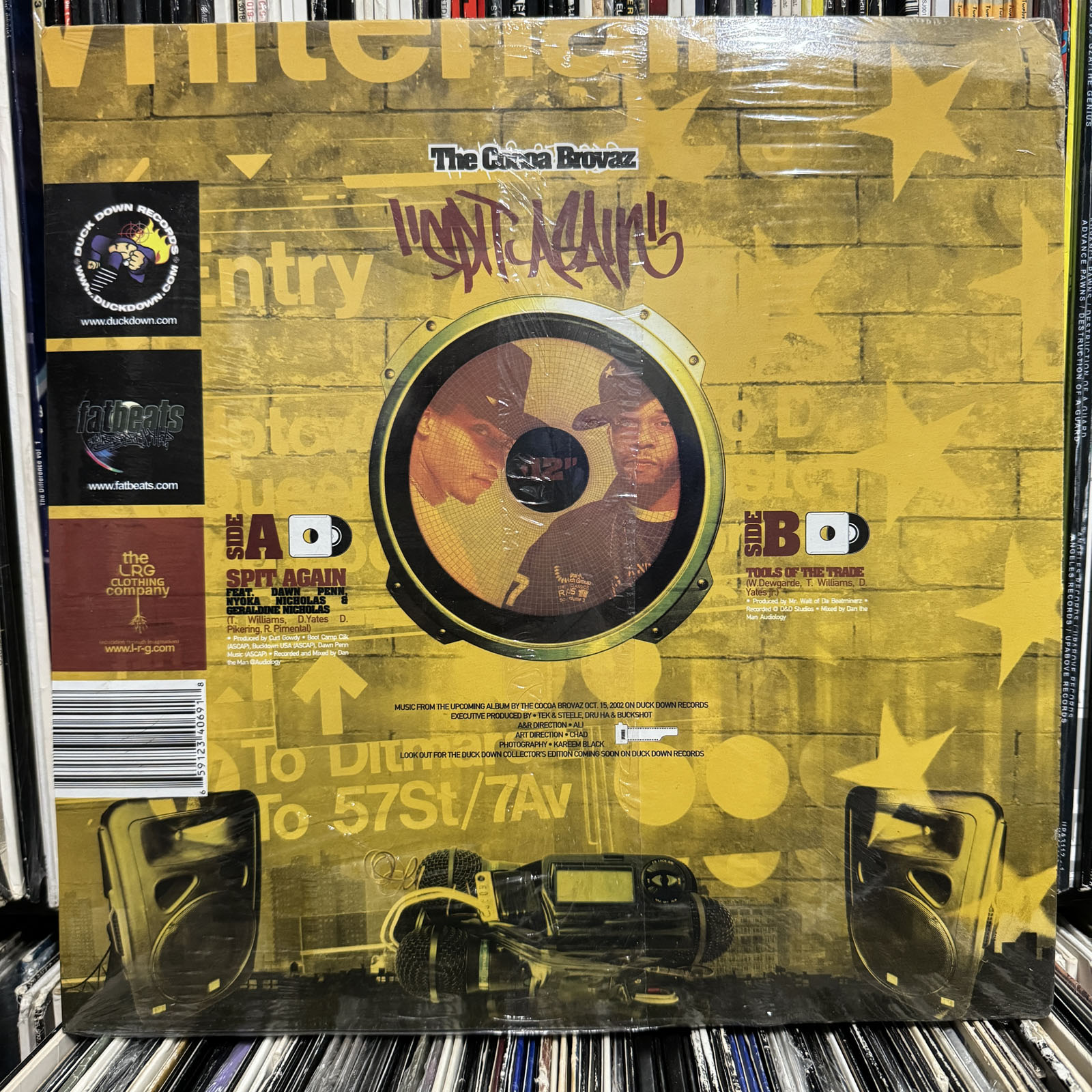 COCOA BROVAZ - SPIT AGAIN / TOOLS OF THE TRADE (12