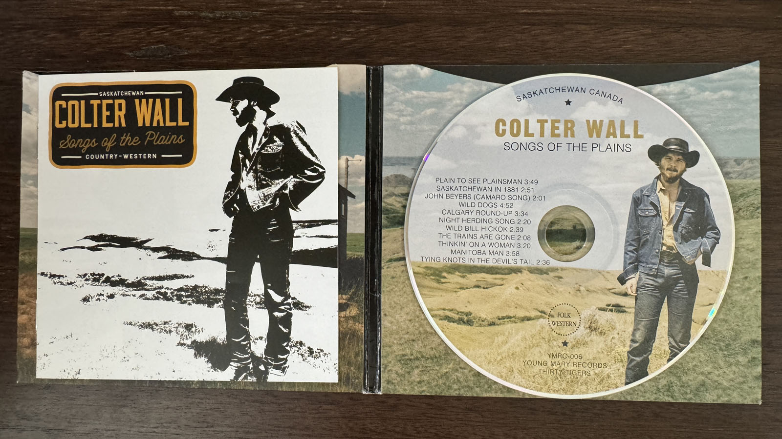 【中古】「非常に良い」［CD］COLTER WALL COLTER WALL - SONGS OF THE PLAINS (CD) 2018!!! RARE!!! YOUNG MARY