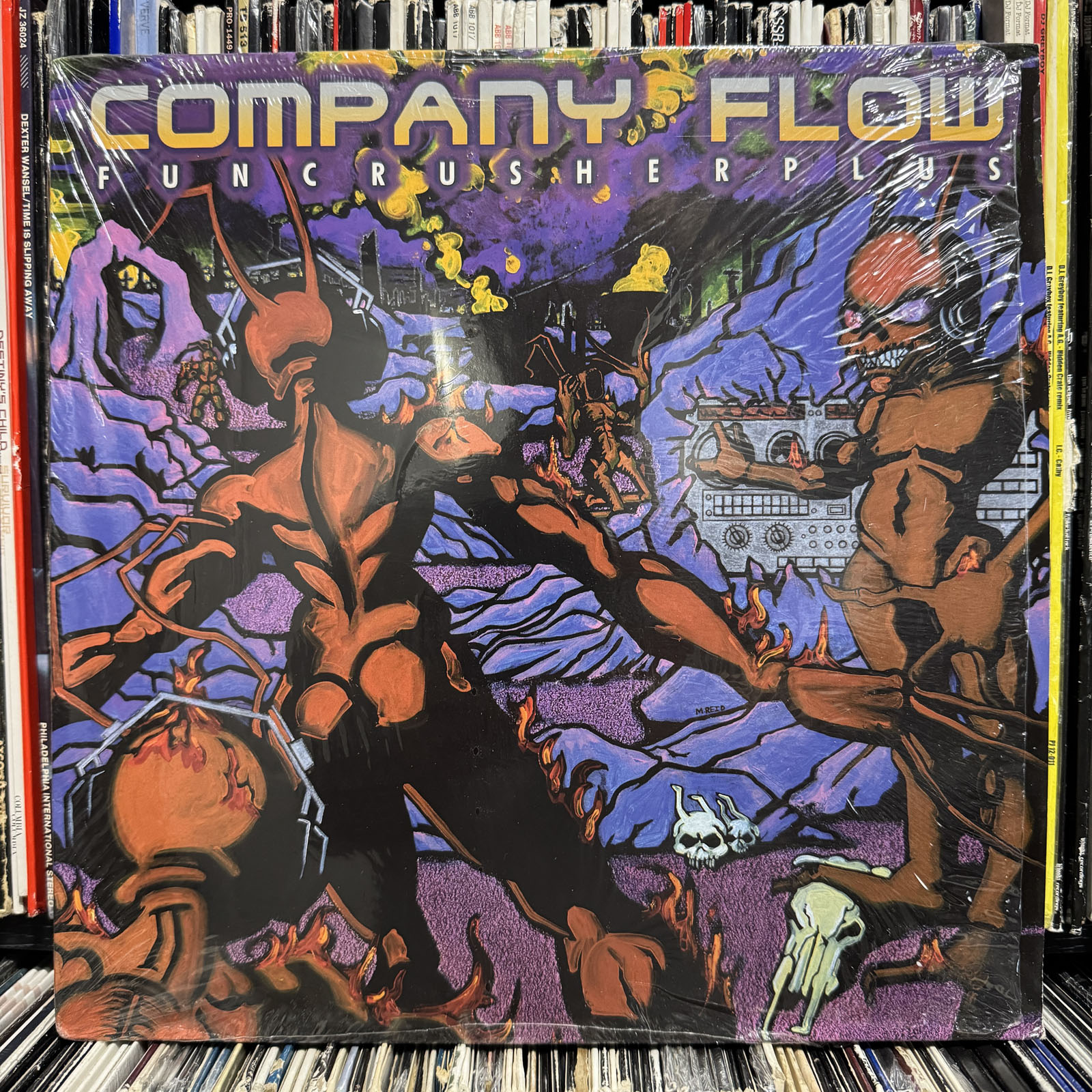 COMPANY FLOW - FUNCRUSHER PLUS (VINYL 2LP) 1997 RARE!! EL-P + MR