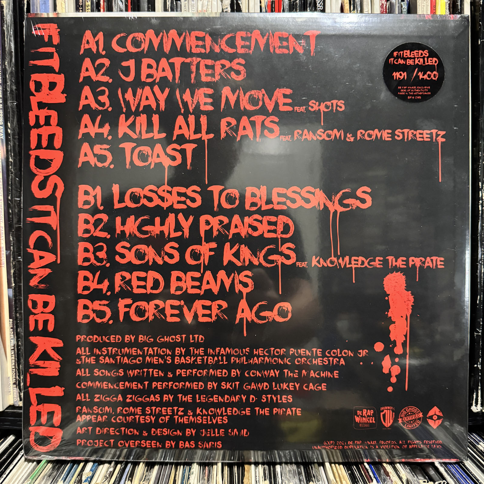 洋楽 CONWAY x BIG GHOST LTD \"IF IT BLEEDS...\" If It Bleeds It Can Be Killed - Album by Big Ghost Ltd | Spotify