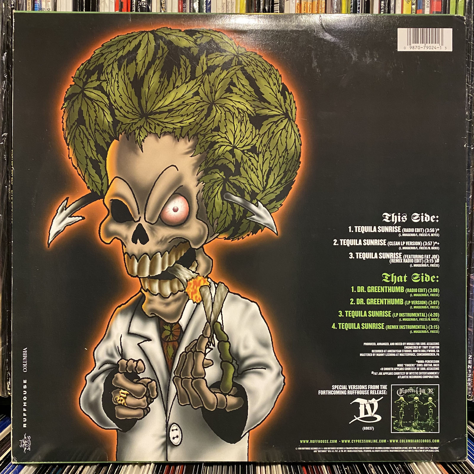 アメコミ Cypress Hill B-Real as Dr. Greenthumb B-Real on Dr. Greenthumb & Rock Superstar Becoming Cypress