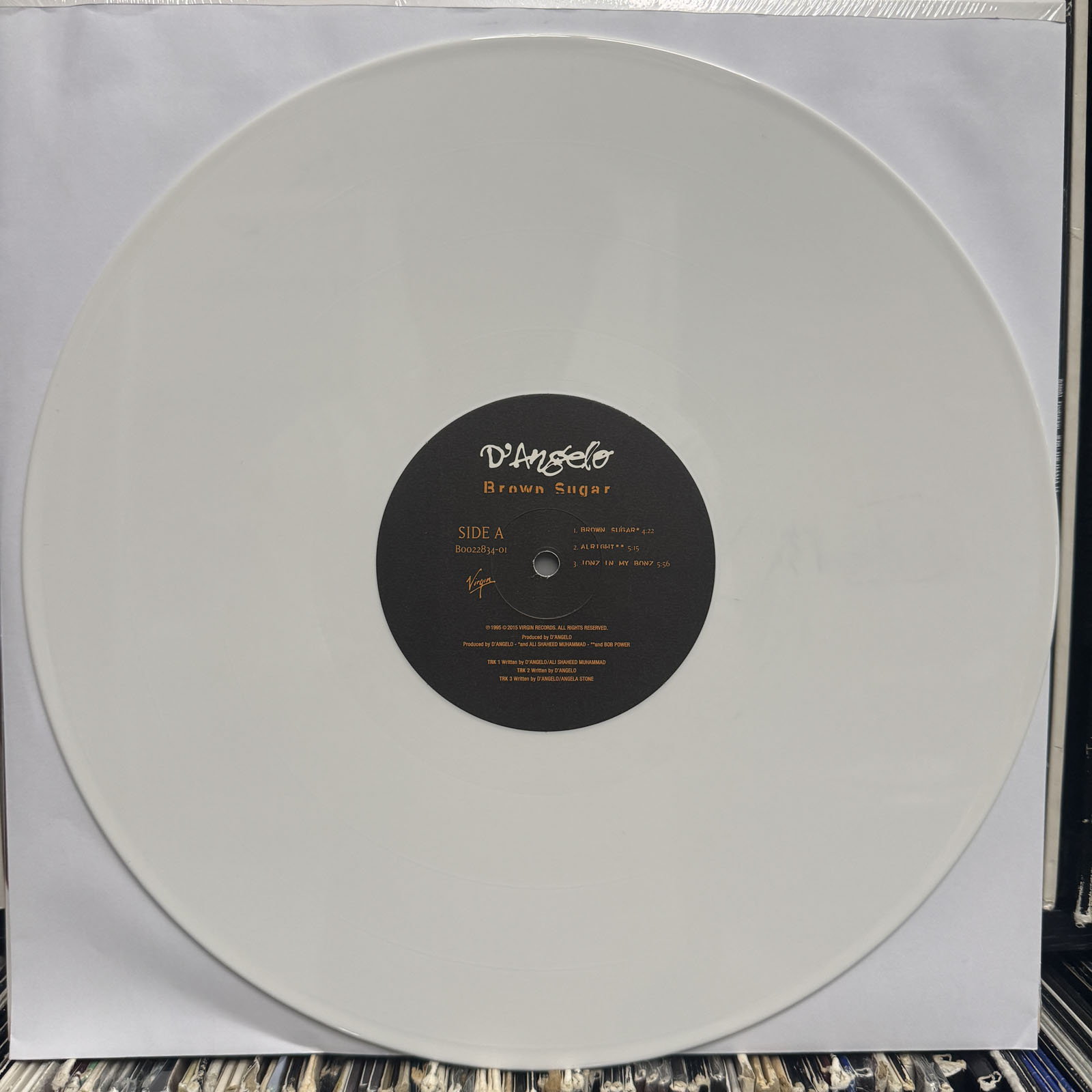 D'ANGELO - BROWN SUGAR (WHITE VINYL 2LP) 1995 / 2024!! RARE