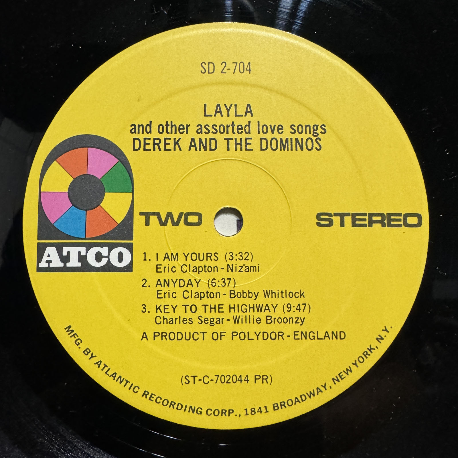 DEREK AND THE DOMINOS - LAYLA AND OTHER ASSORTED LOVE SONGS (VINYL