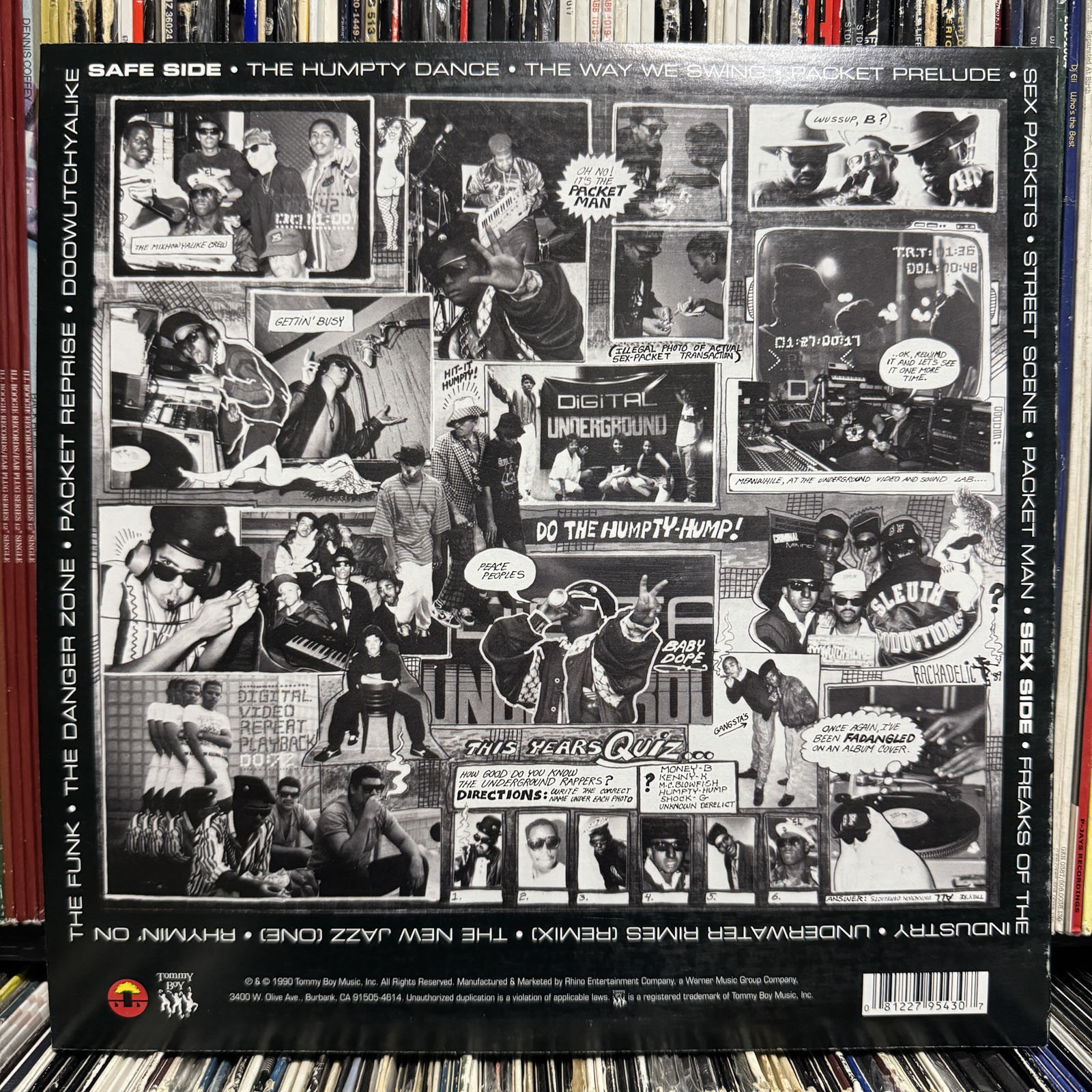 DIGITAL UNDERGROUND - SEX PACKETS (180g VINYL LP) 1990 / 2015