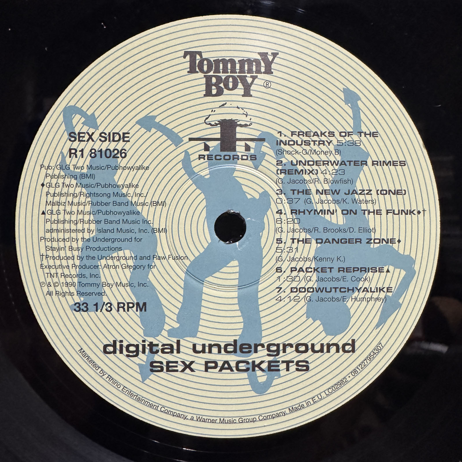 DIGITAL UNDERGROUND - SEX PACKETS (180g VINYL LP) 1990 / 2015