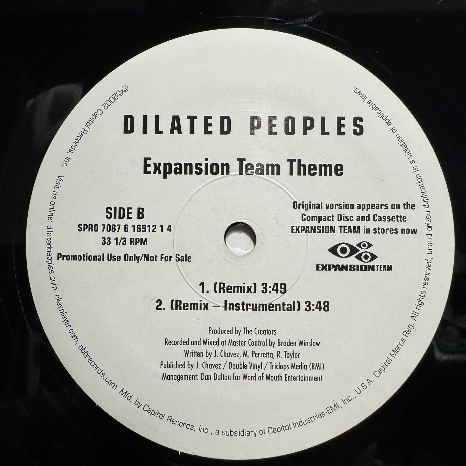 DILATED PEOPLES - WORST COMES TO WORST (REMIX) (12