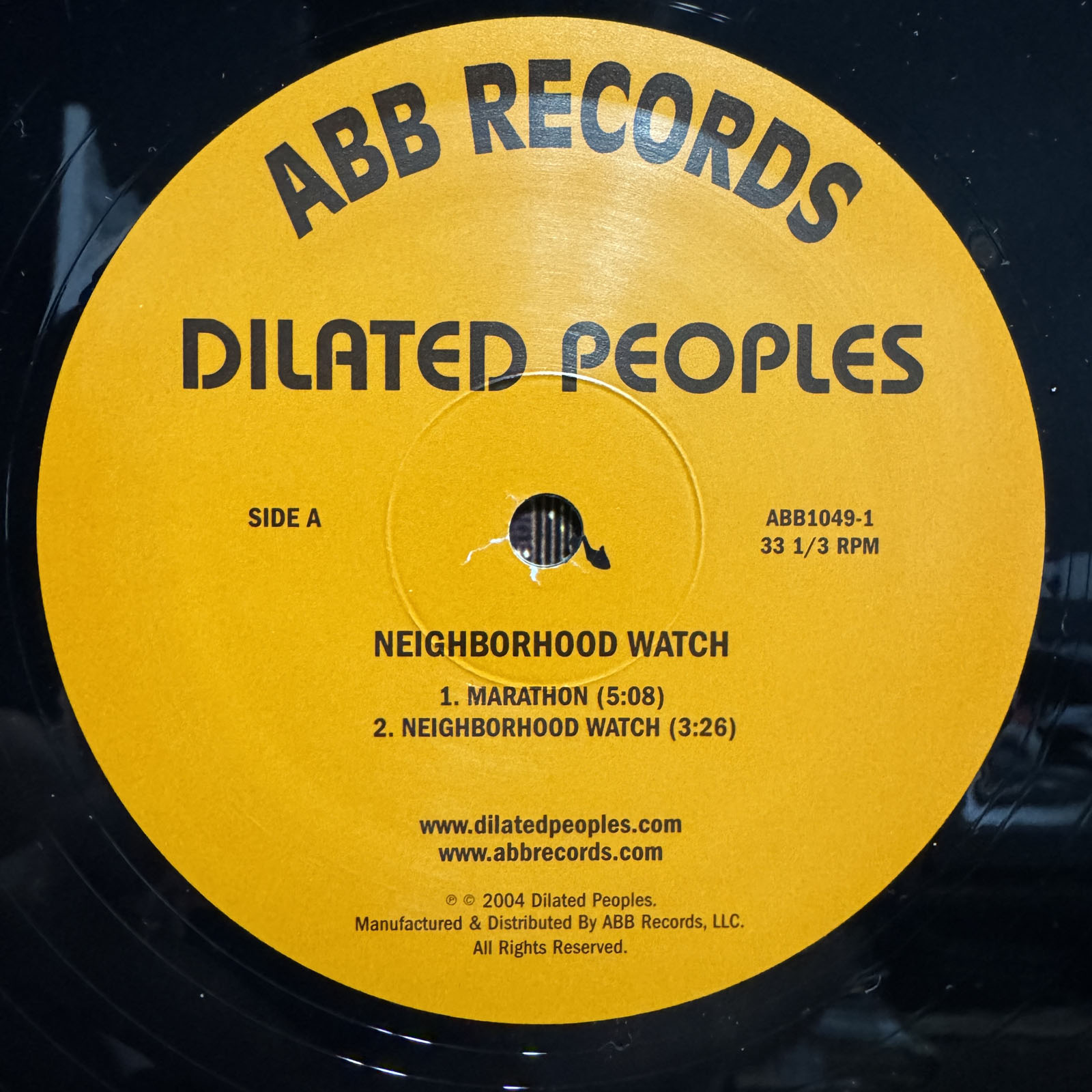 Dilated Peoples Neighborhood Watch レコード DILATED PEOPLES - NEIGHBORHOOD WATCH (VINYL 3LP) 2004!! RARE