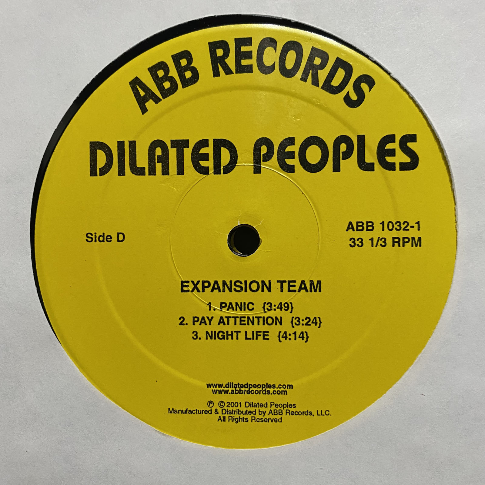 DILATED PEOPLES - EXPANSION TEAM (VINYL 3LP) 2001 RARE DILATED PEOPLES - EXPANSION TEAM (VINYL 3LP) 2001 RARE