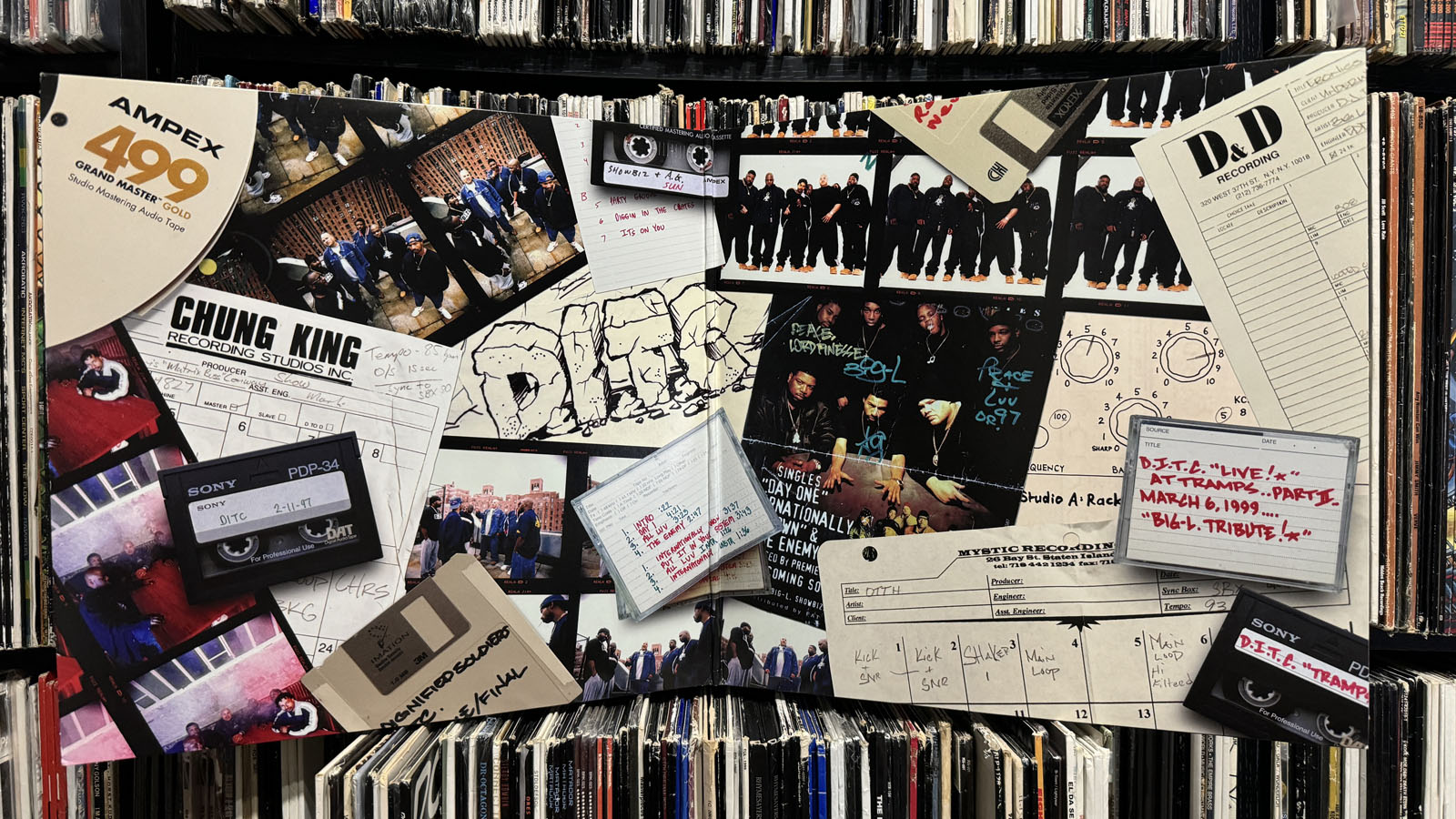 D.I.T.C. - THE REMIX PROJECT (VINYL 2LP) 2014!! RARE!! BIG L