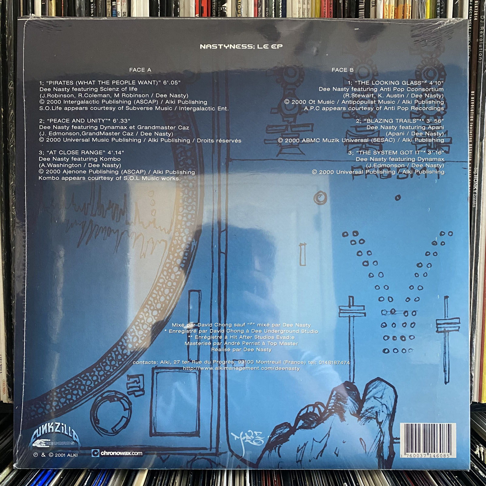 【中古】 Underground Forever DeeNasty DJ DEE NASTY - NASTYNESS! (VINYL EP) 2001!! RARE!!! SCIENZ OF LIFE
