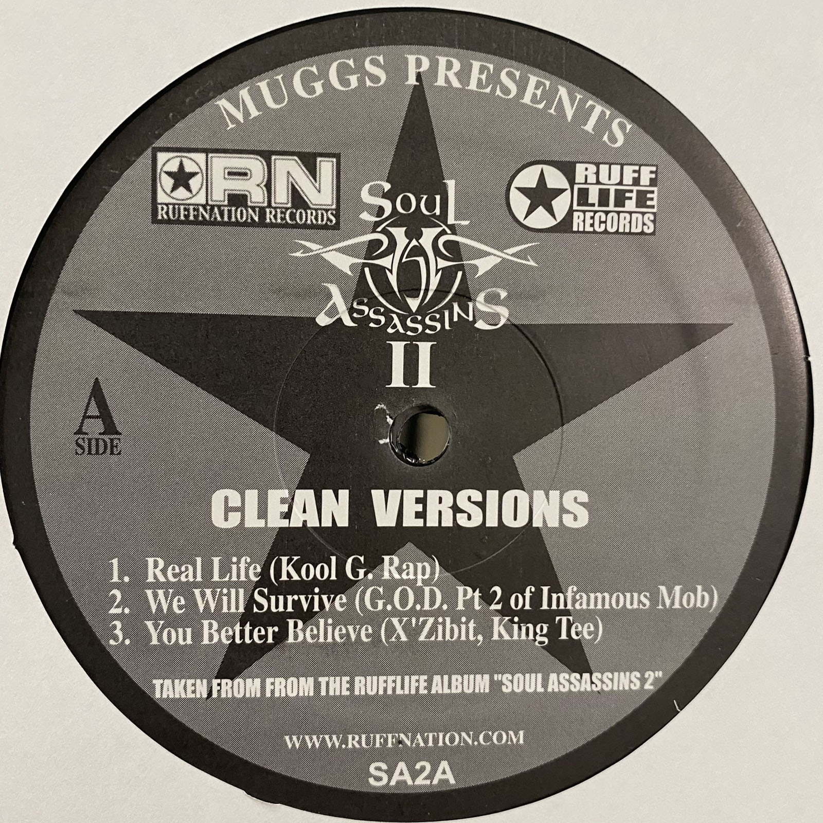 DJ MUGGS - SOUL ASSASSINS II (VINYL 2LP) 2000!! CYPRESS HILL +