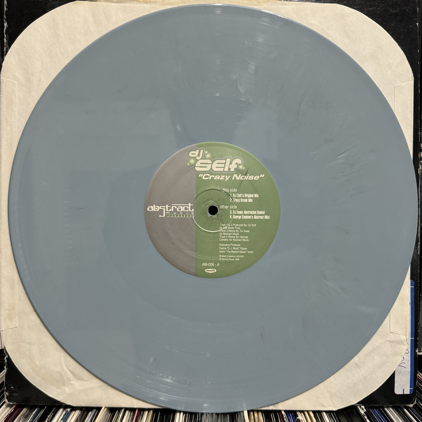 DJ SELF - CRAZY NOISE (+DJ ISAAC / GEORGE CENTENO MIXES) (12