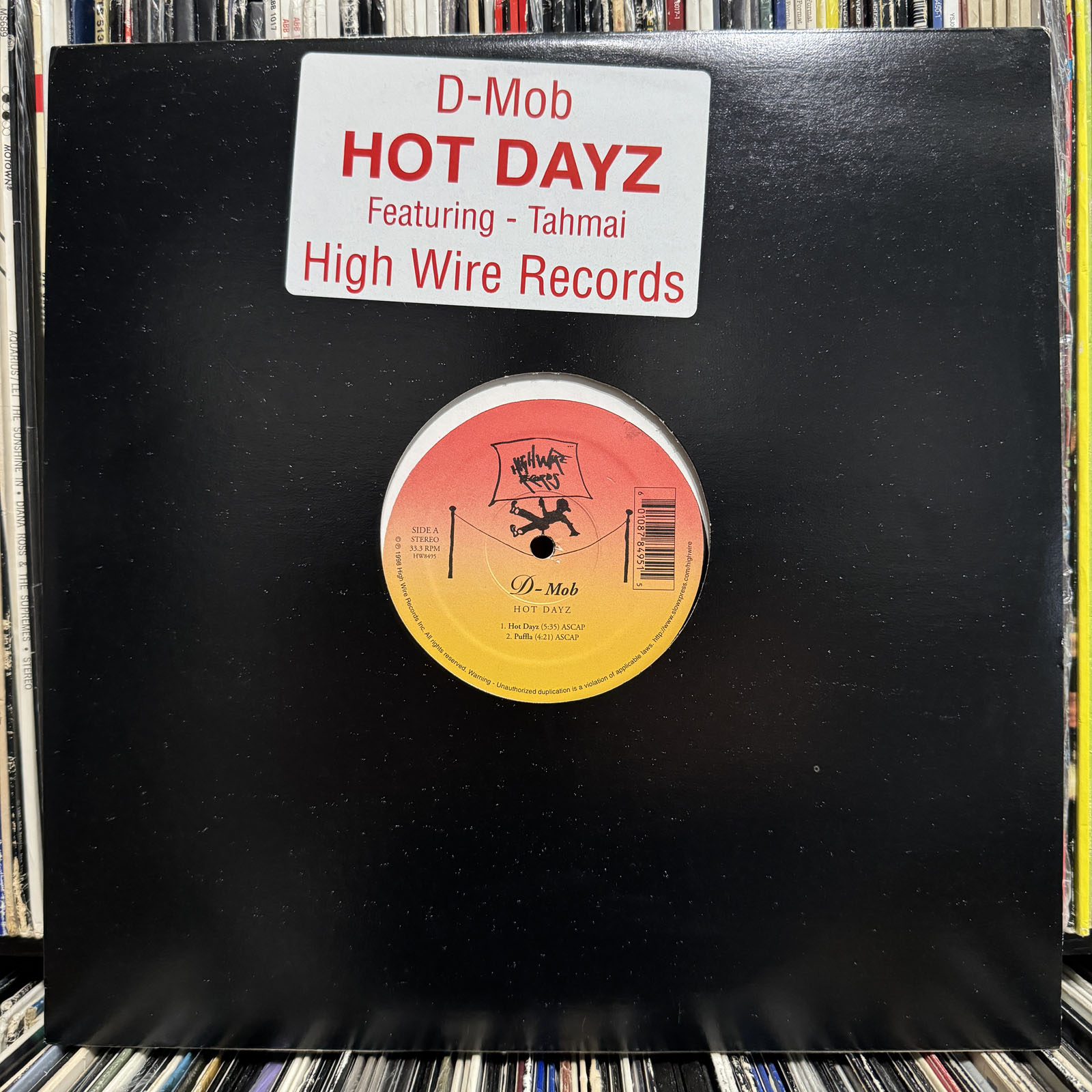 D-MOB + TAHMAI - HOT DAYZ / PUFFLA / DANGEROUS (12