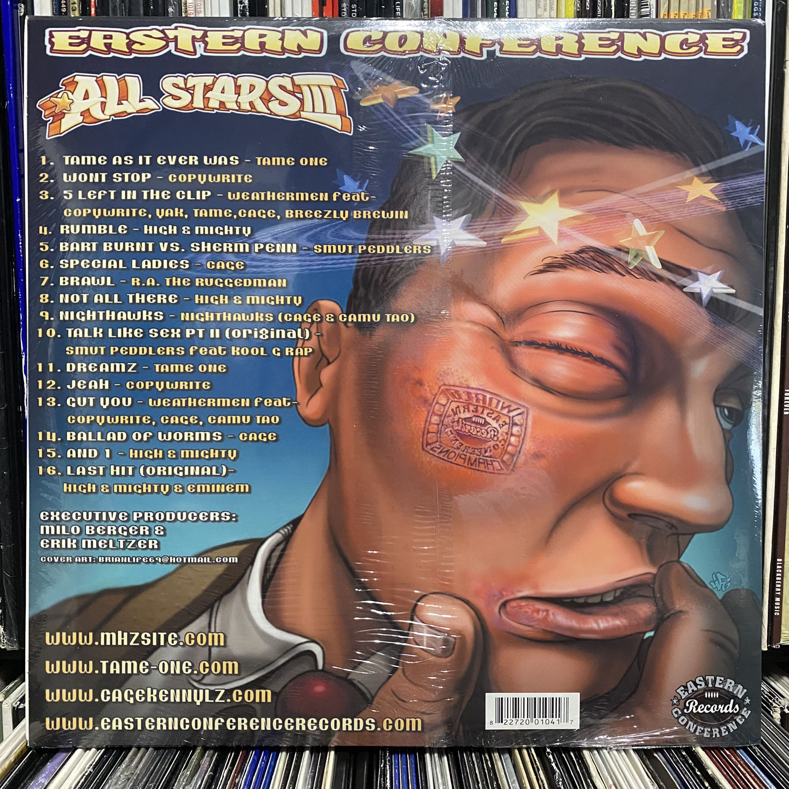 EASTERN CONFERENCE ALL-STARS III (VINYL 2LP) 2003!!! RARE!!! CAGE