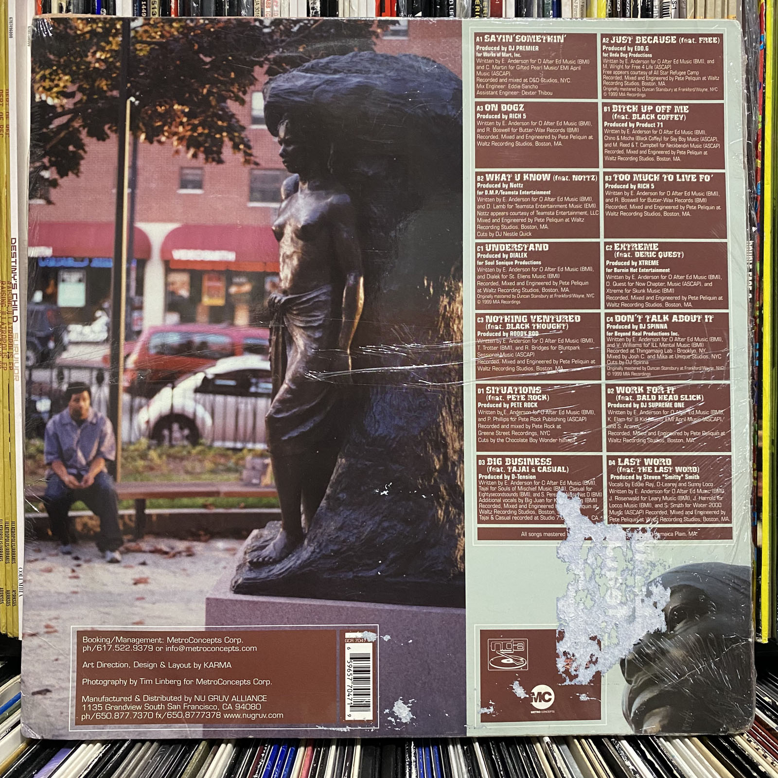 ED O.G. / EDO. G - THE TRUTH HURTS (VINYL 2LP) 2001 RARE!! DJ