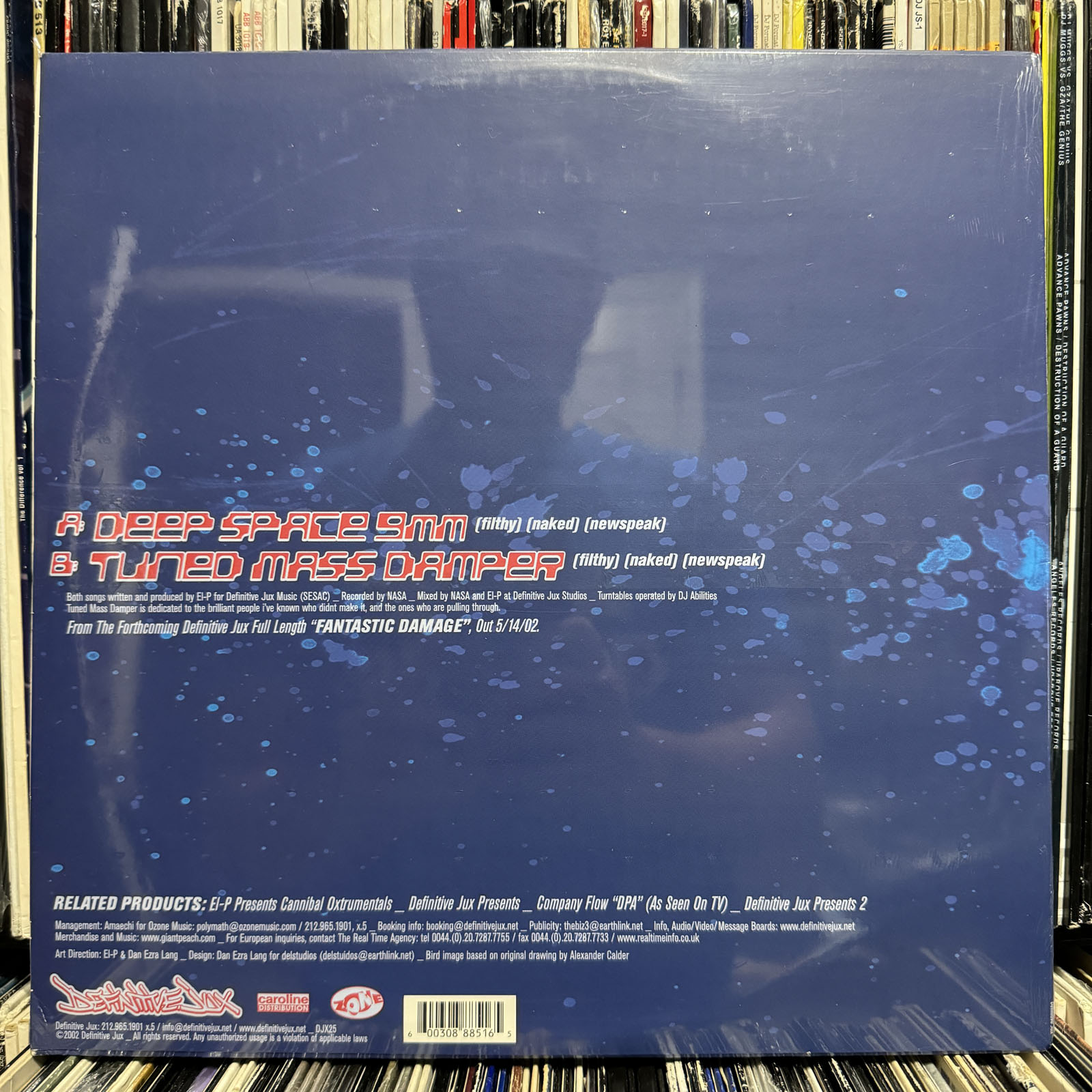 EL-P - DEEP SPACE 9MM / TUNED MASS DAMPER (12