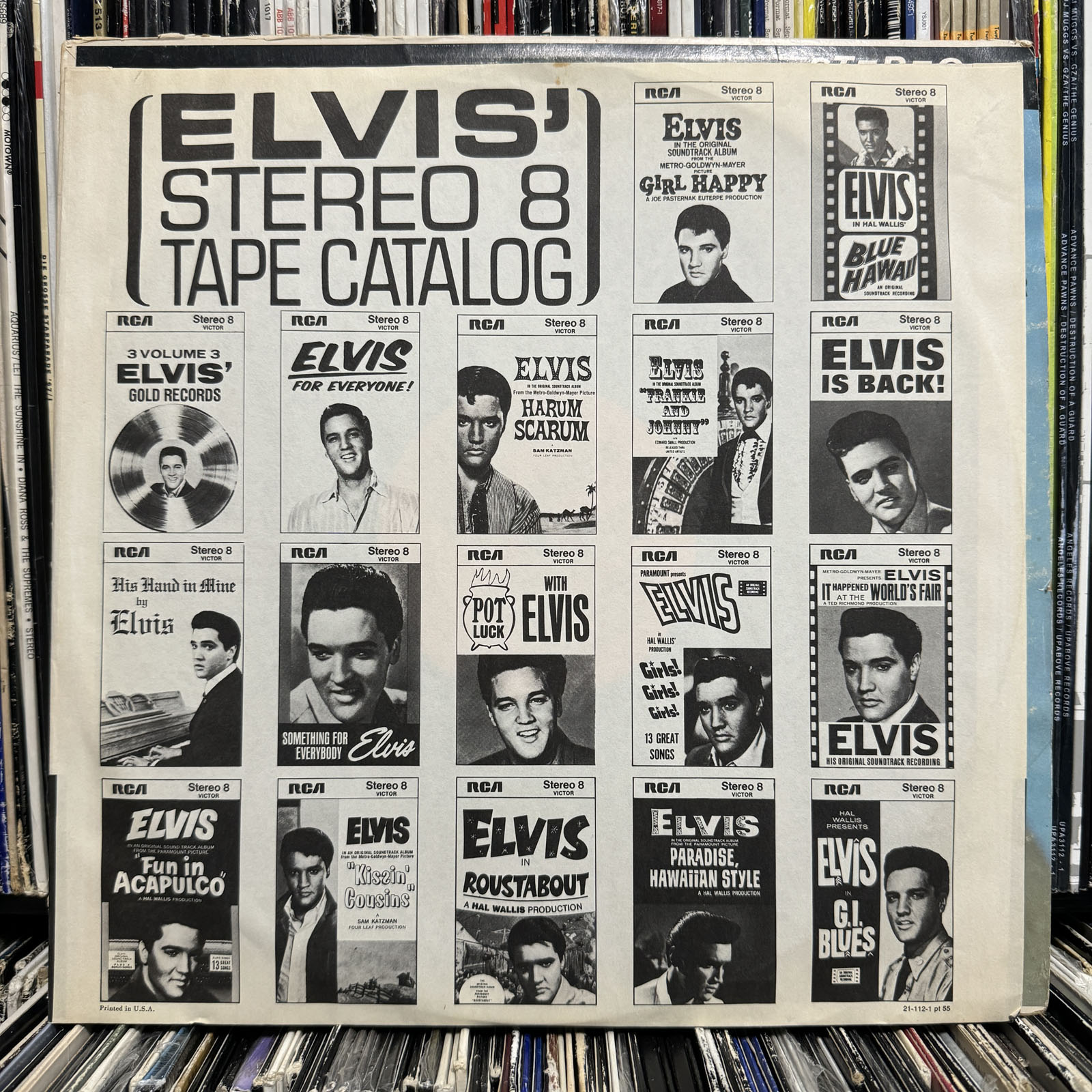 ELVIS PRESLEY - LOVING YOU (VINYL LP) 1957 / 1968!! RARE!! RCA