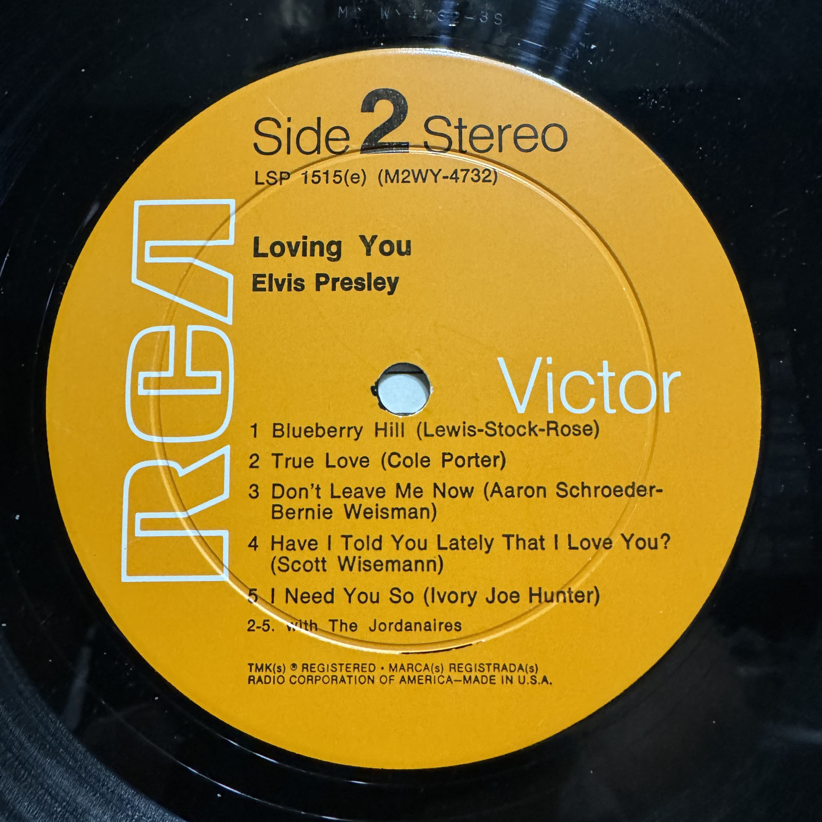 ELVIS PRESLEY - LOVING YOU (VINYL LP) 1957 / 1968!! RARE!! RCA