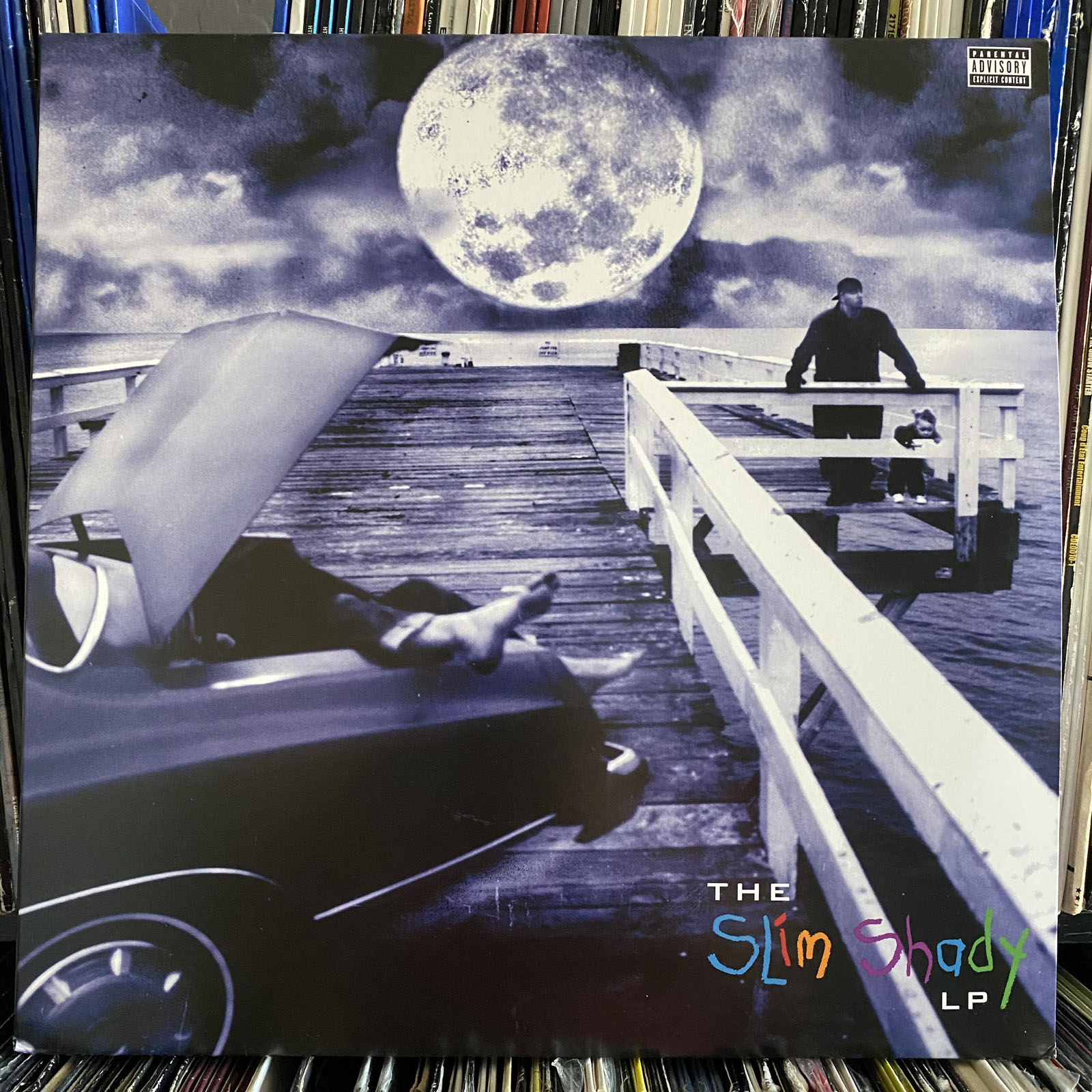 NUOVO SUPER RARO Eminem - The Slim Shady LP vinile viola 2xLP x/2.000