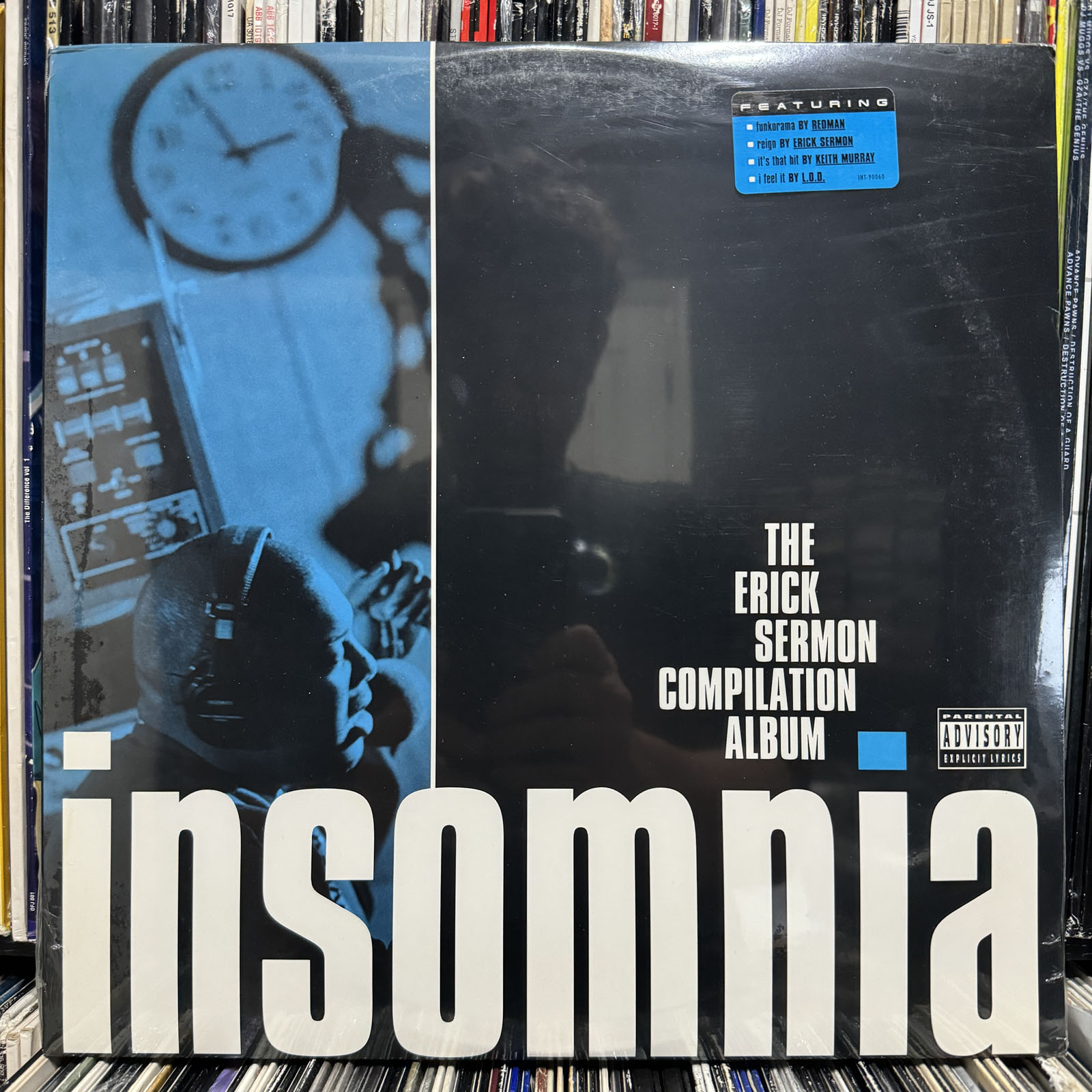 Erick Sermon Insomnia Vinyl Lp 1996 Rare Redman Keith Murray Ebay