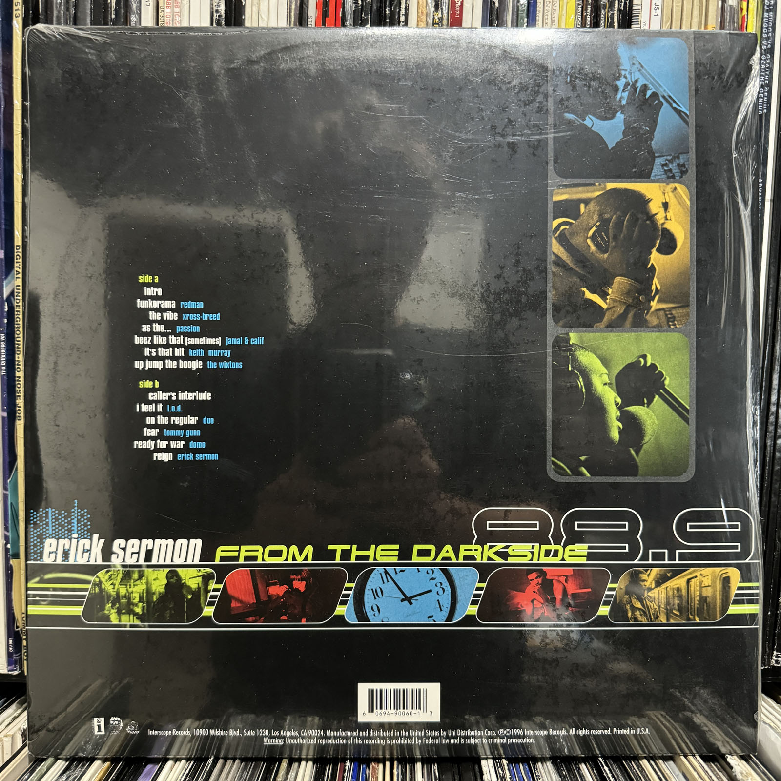 Erick Sermon Insomnia Vinyl Lp 1996 Rare Redman Keith Murray Ebay