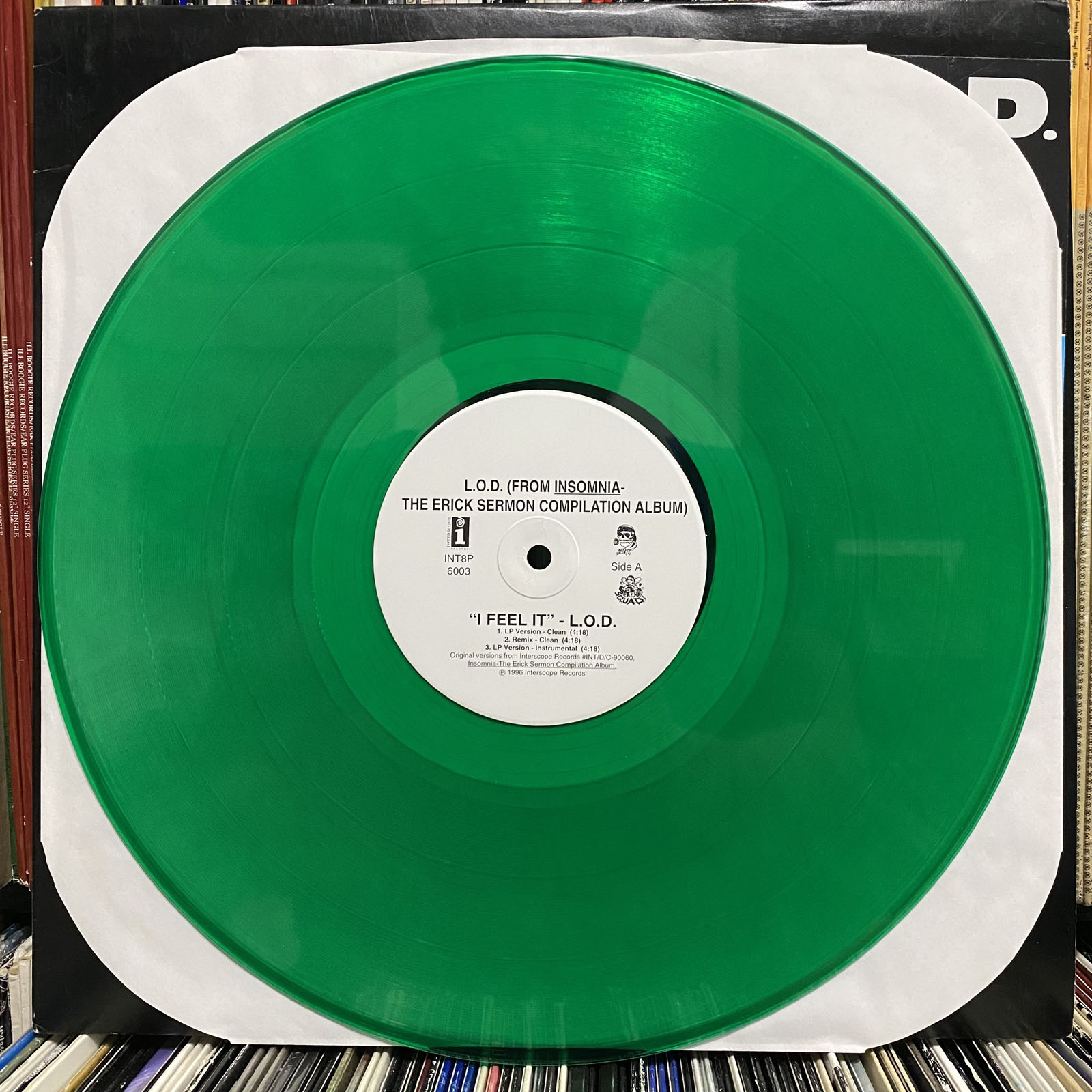 ERICK SERMON - INSOMNIA (VINYL EP) 1996!! RARE!! L.O.D. + REDMAN 