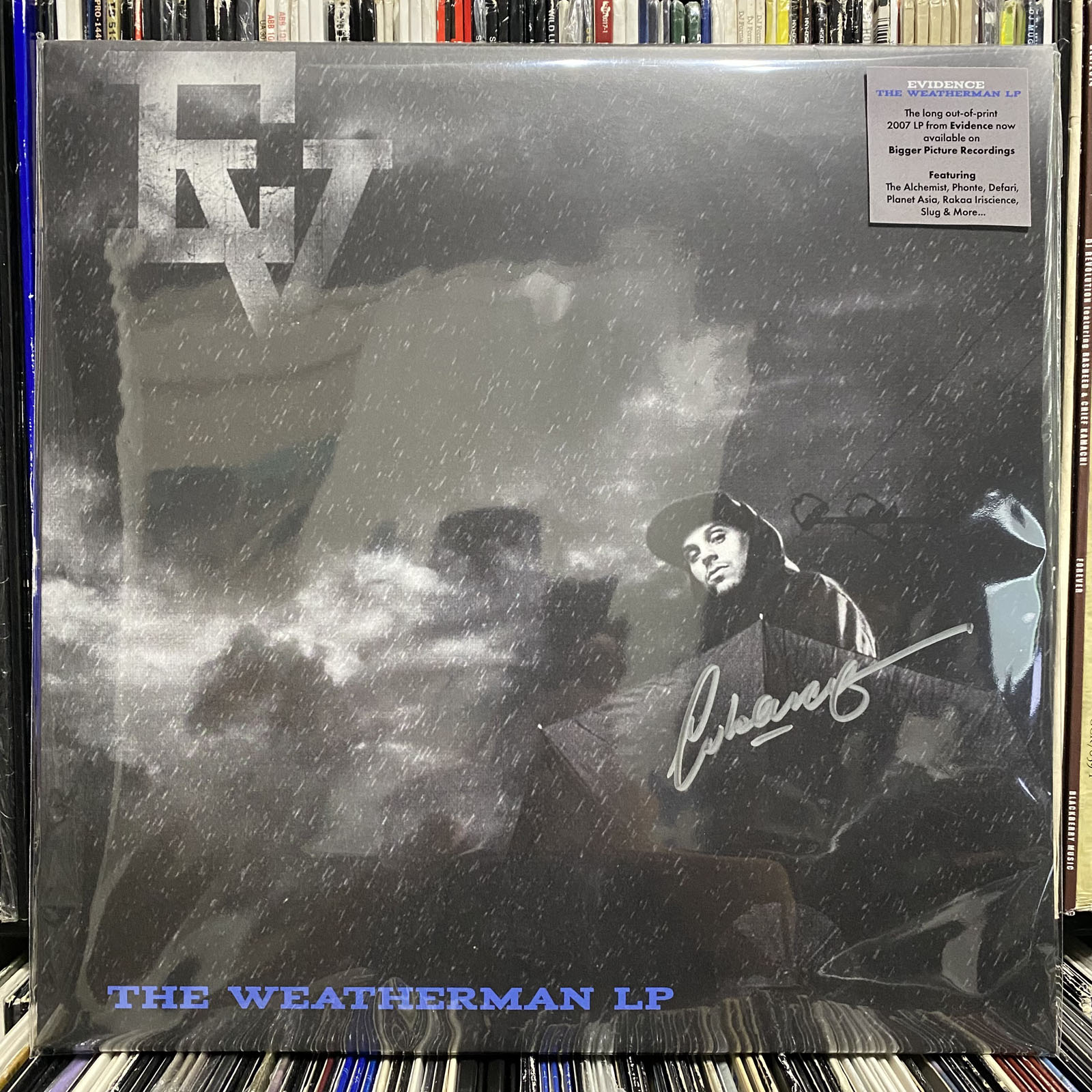 EVIDENCE - THE WEATHERMAN LP (VINYL 2LP) 2007 / 2022!! WHITE VINYL