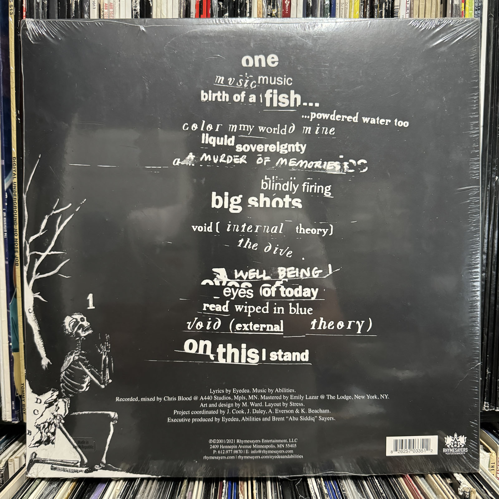 EYEDEA & ABILITIES - FIRST BORN (20TH ANNIVERSARY 3LP) 2022